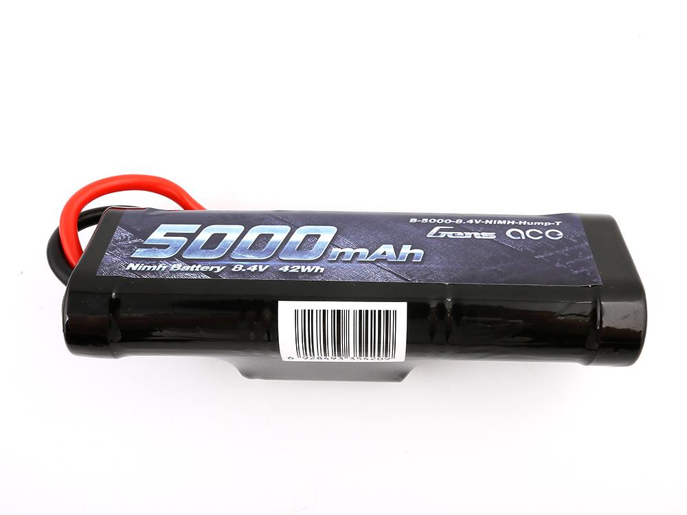 NiMH 8.4V Hump 5000mAh with T-Type-3