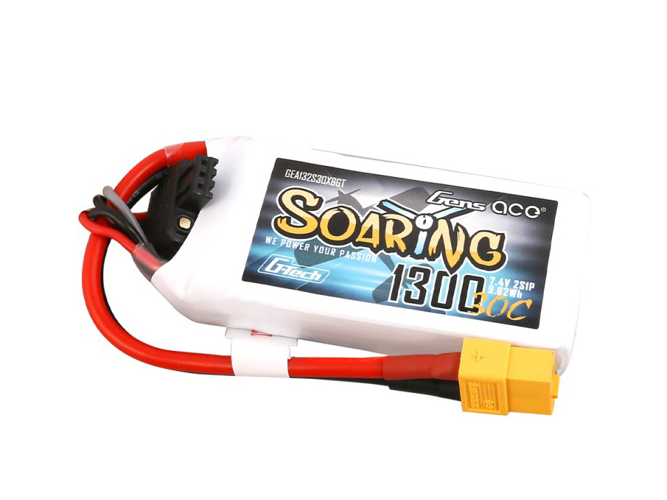 li-po-g-tech-2s-74v-1300mah-30c-soaring-with-xt60