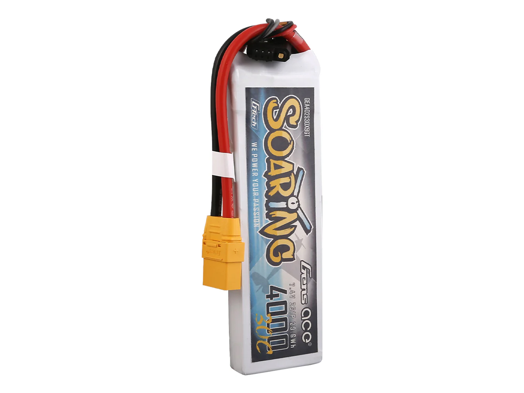Li-Po G-Tech 2S 7.4V 4000mAh 30C with XT90-4