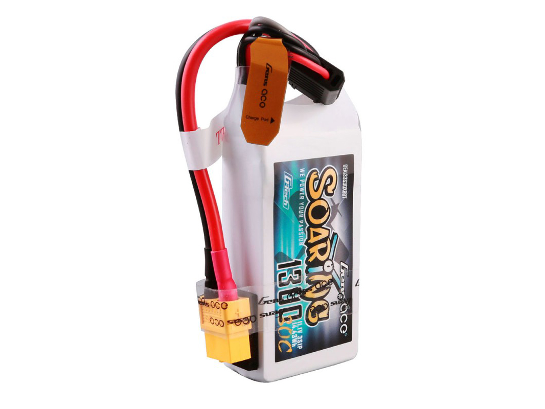 Li-Po G-Tech 3S 11.1V 1300mAh 30C Soaring with XT60-3