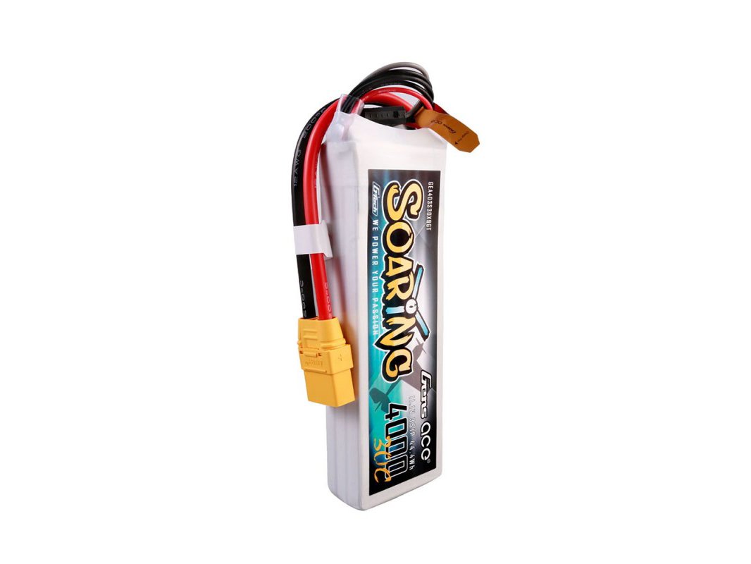 Li-Po G-Tech 3S 11.1V 4000mAh 30C Soaring with XT90-3