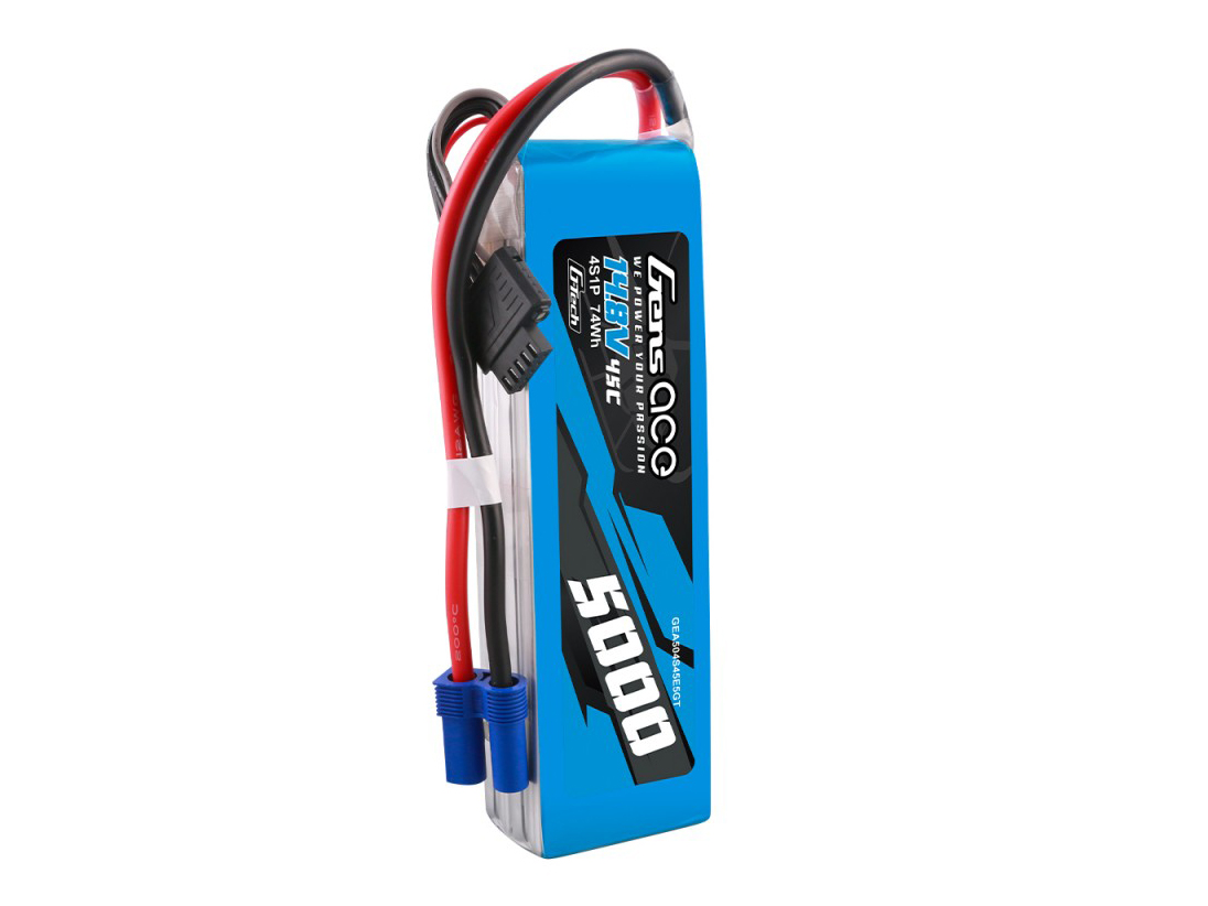 Li-Po G-Tech 4S 14.8V 5000mAh 45C with EC5-4