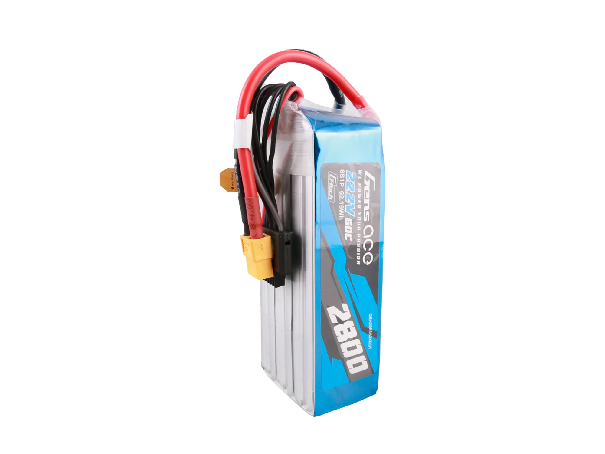 Li-Po G-Tech 6S 22.2V 2800mAh 60C with XT60-4