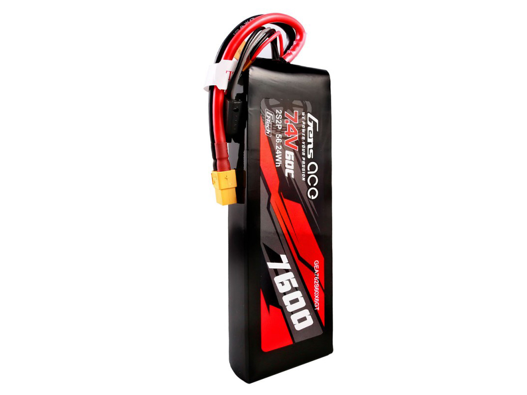 Li-Po G-Tech Car 2S 7.4V 7600mah 60C with XT60-4