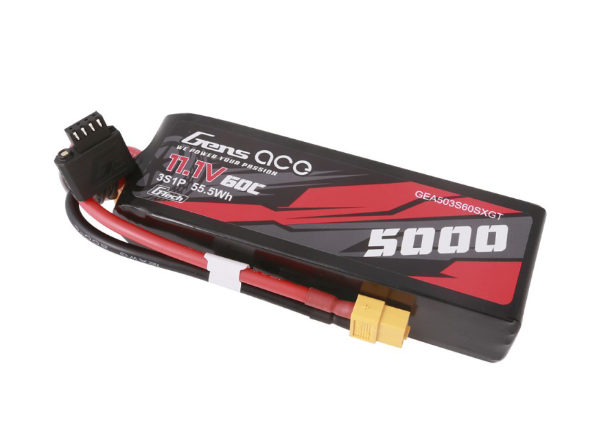 Li-Po Car G-Tech 3S 11.1V 5000mAh 60C with XT60 Short-2