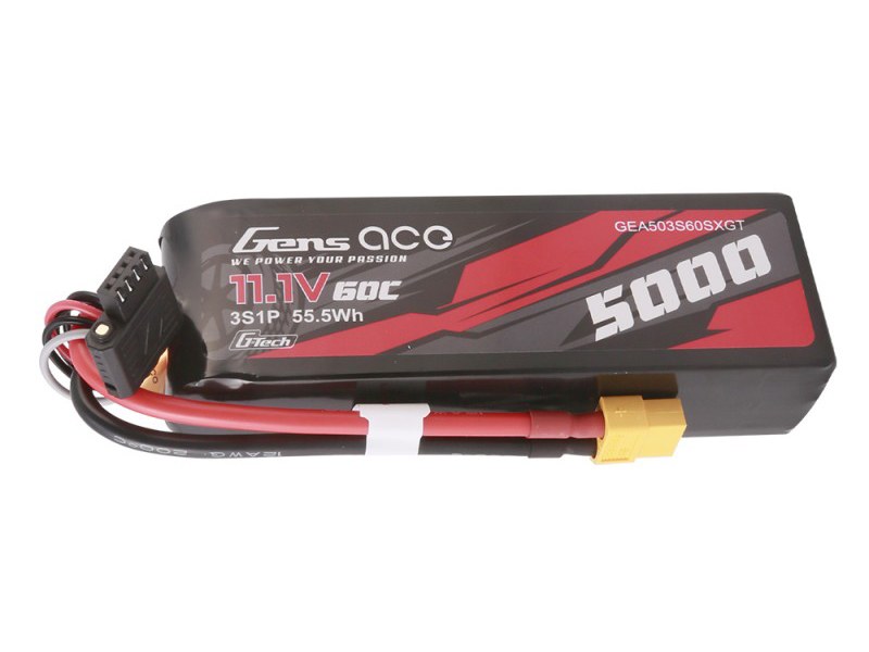 Li-Po Car G-Tech 3S 11.1V 5000mAh 60C with XT60 Short-3