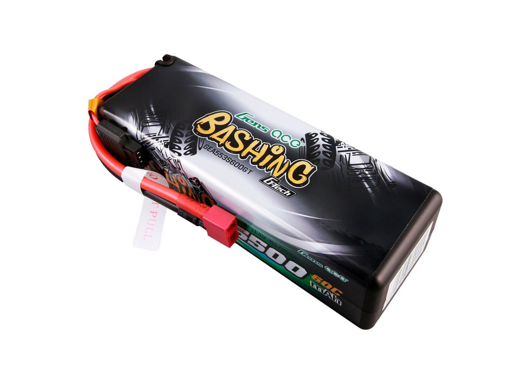 Li-Po Car Hard Case G-Tech 3S 11.1V 5500mAh 60C with T-Type-2