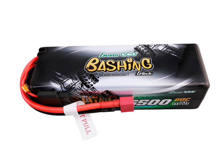 Li-Po Car Hard Case G-Tech 3S 11.1V 5500mAh 60C with T-Type-4