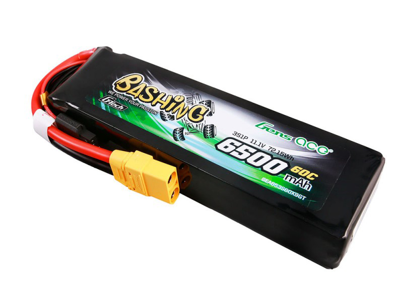 Li-Po Car G-Tech 3S 11.1V 6500mAh 60C Bashing with XT90-2