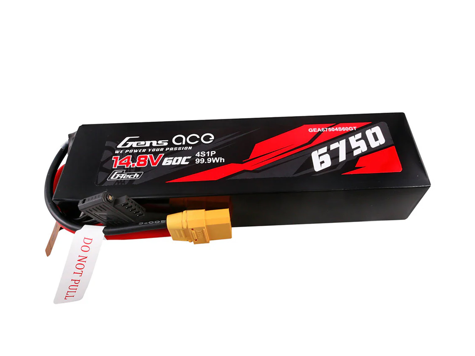Li-Po Car G-Tech 4S 14.8V 6750mAh 60C with XT90