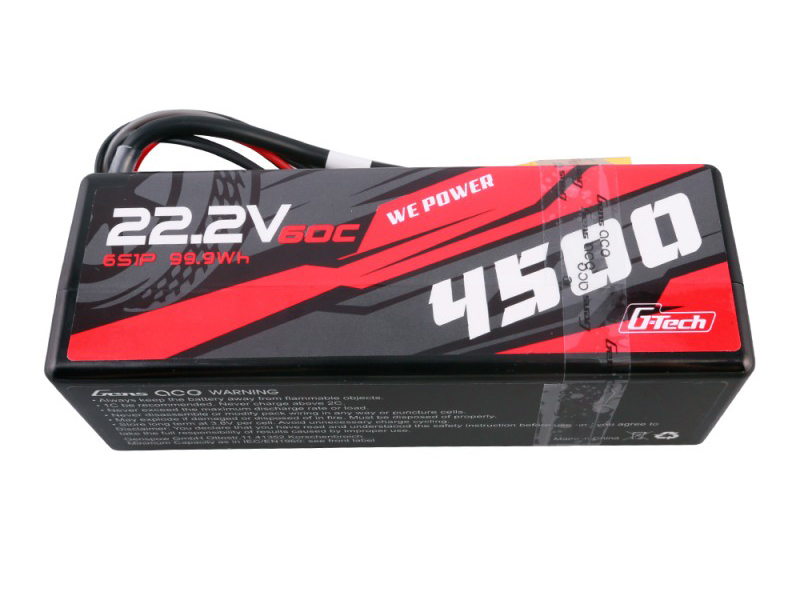 Li-Po Car G-Tech 6S 22.2V 4500mAh 60C-3