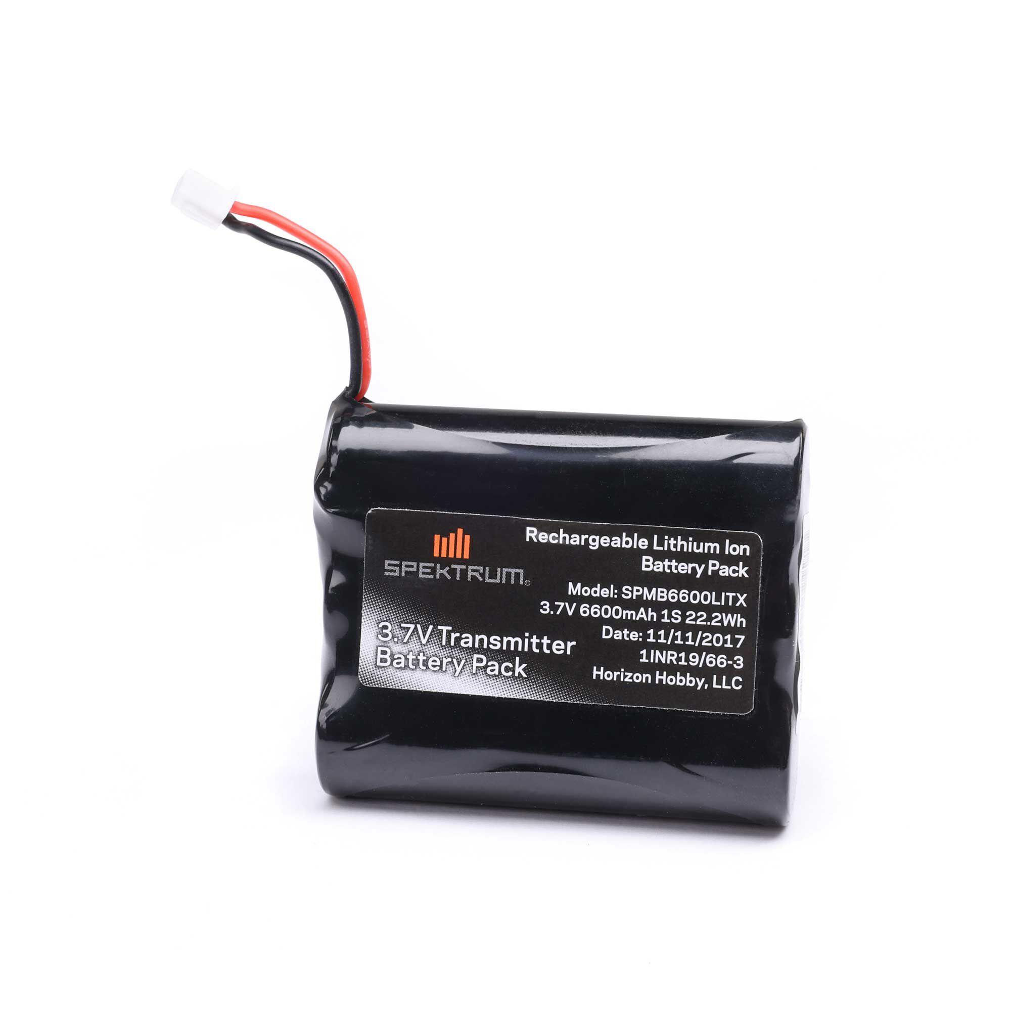 3.7V 6600mAh 1S Li-Ion Transmitter Battery: NX6/NX8/NX10/iX1-1
