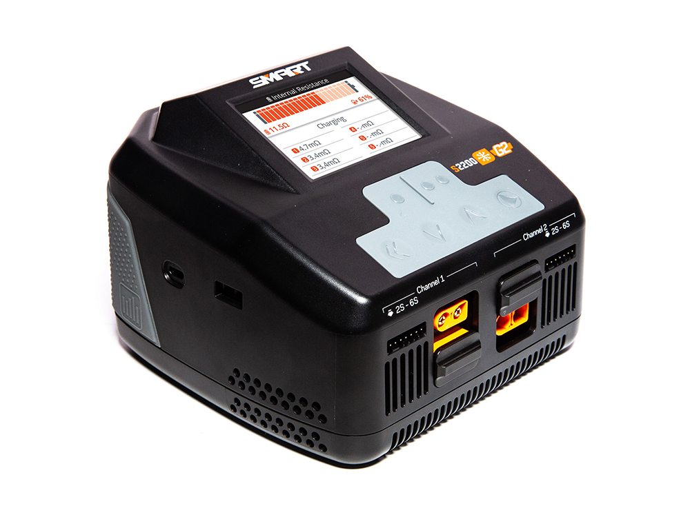 Spektrum S2200 Smart G2 AC Charger 2x200W-12