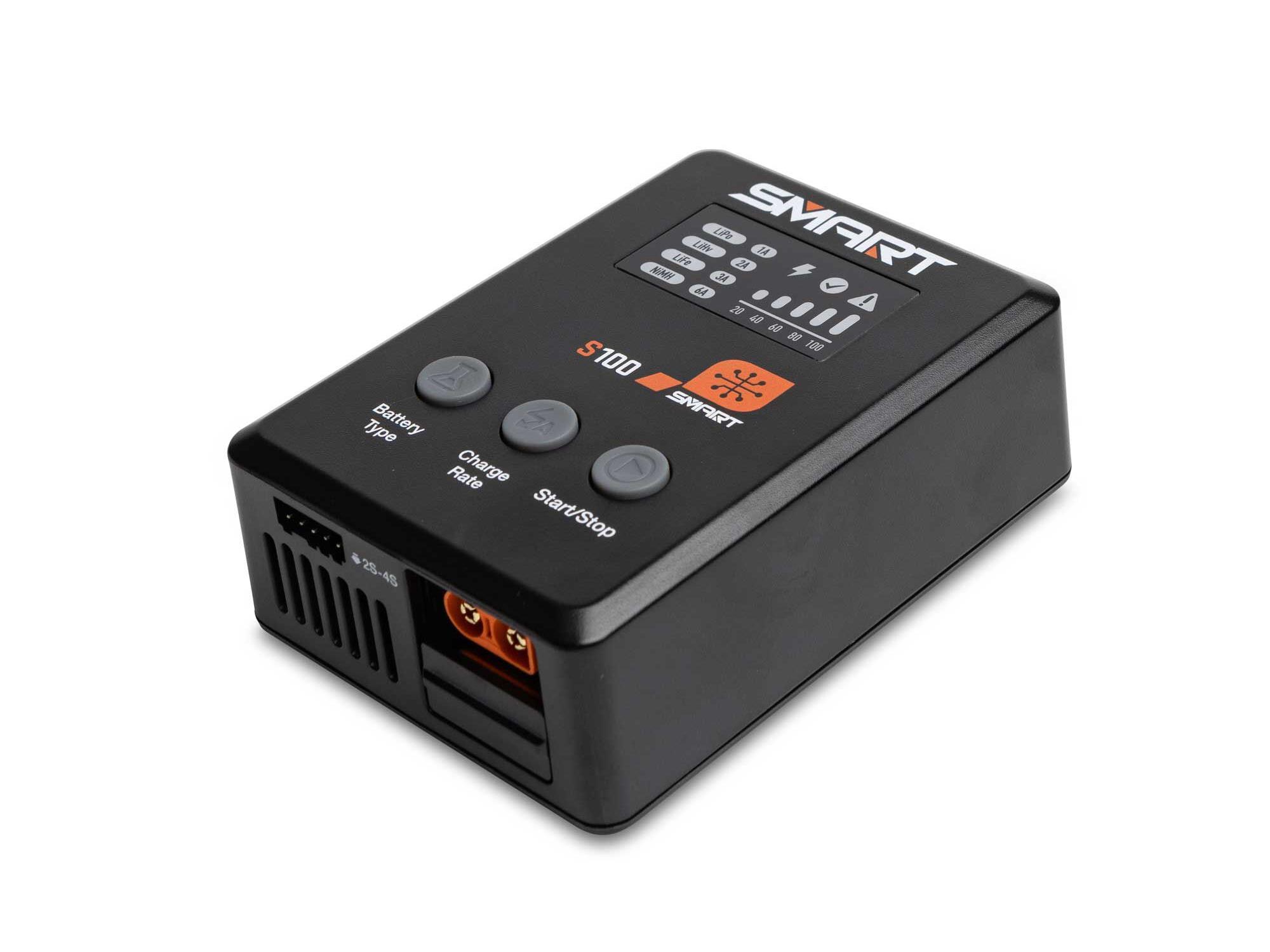 Spektrum S100 1x100W USB-C Smart Charger - IC5/IC3 Connector-4