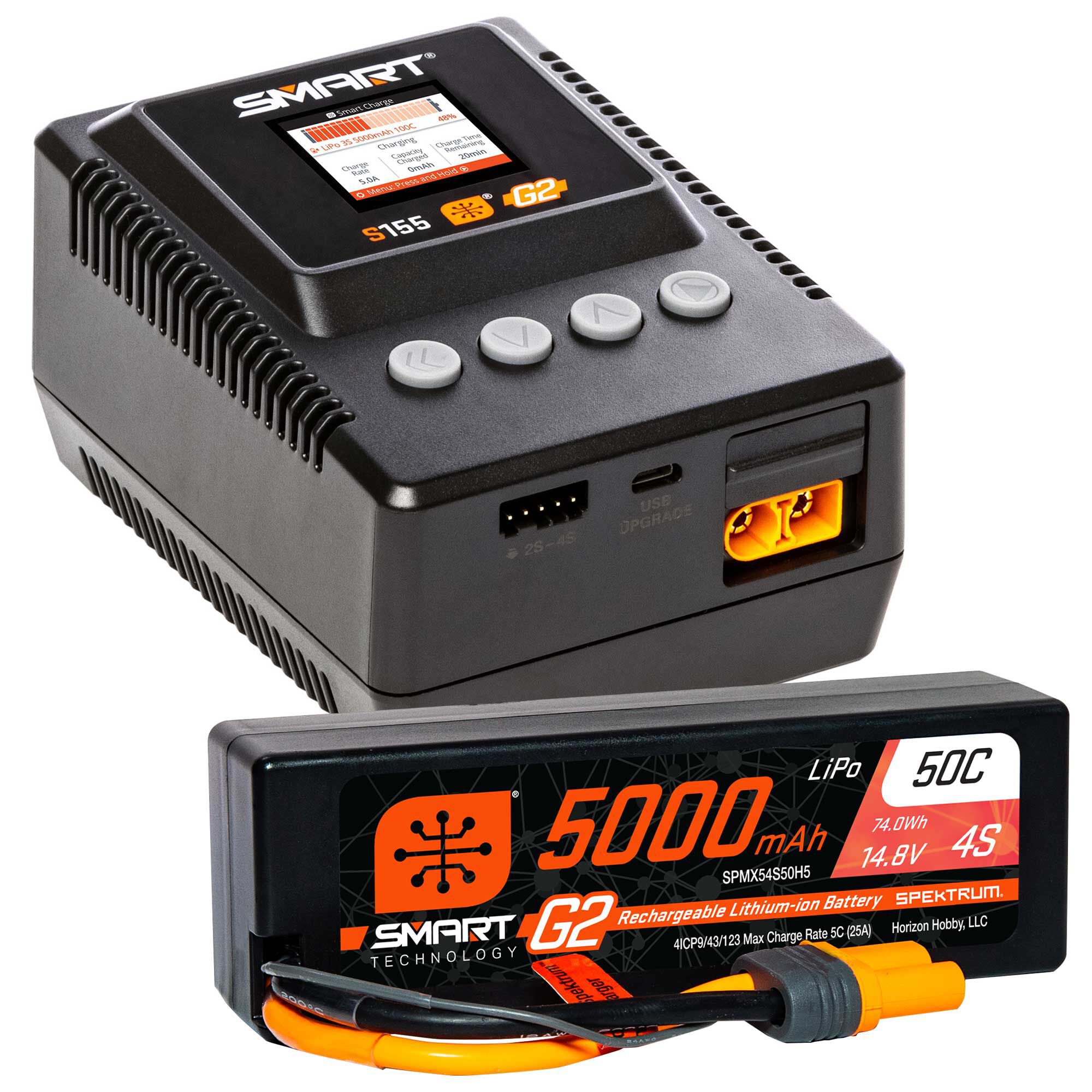 Smart Powerstage Surface Bundle: 5000mAh 4S LiPo Batt/S155EU