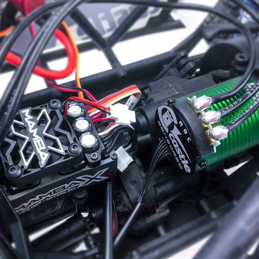 Mamba X,  Sensored, 25.2V WP Esc & 1406-7700kV Combo-3
