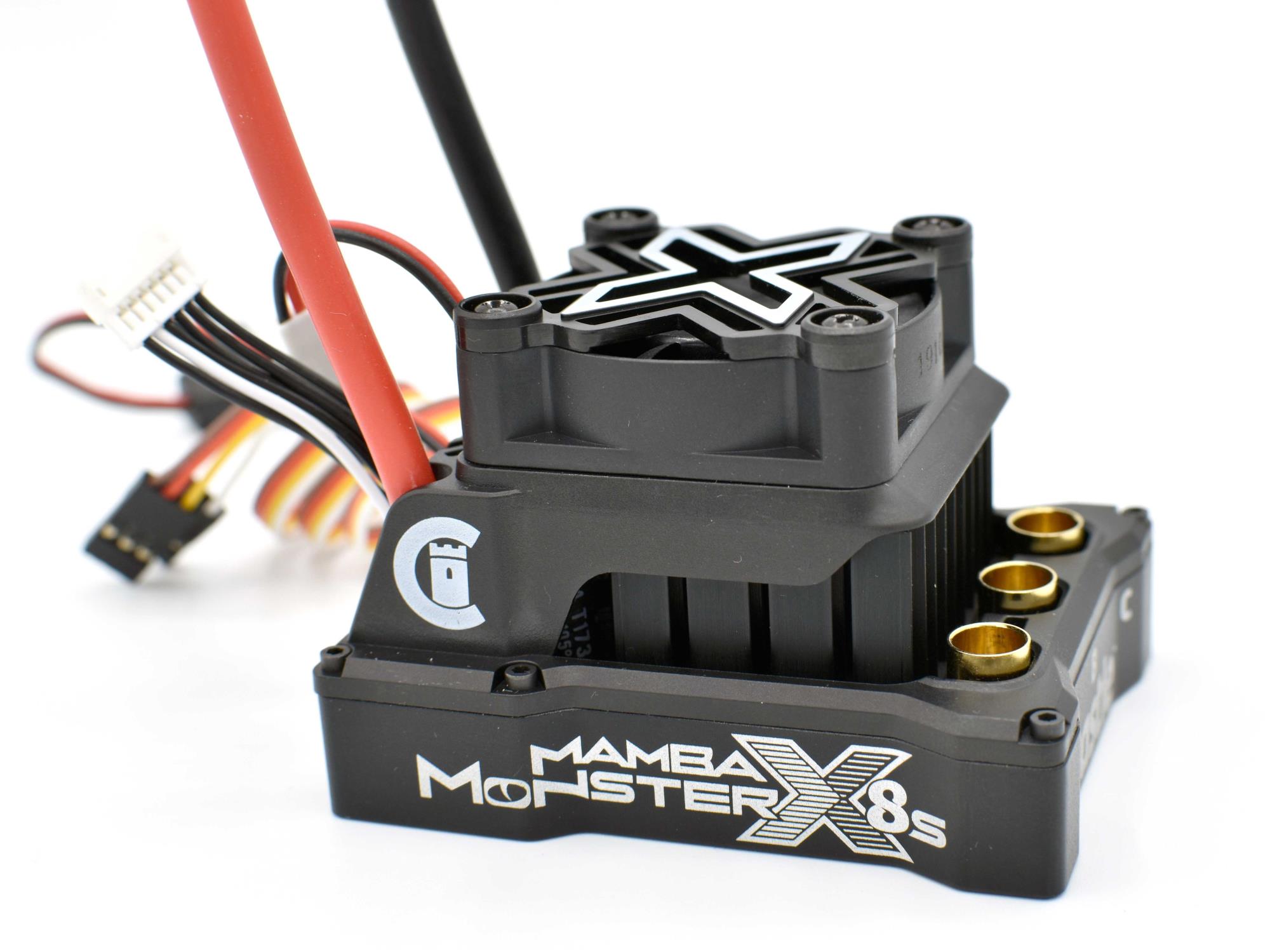 MAMBA MONSTER X 8S, 33.6V ESC, 8A PEAK BEC-3
