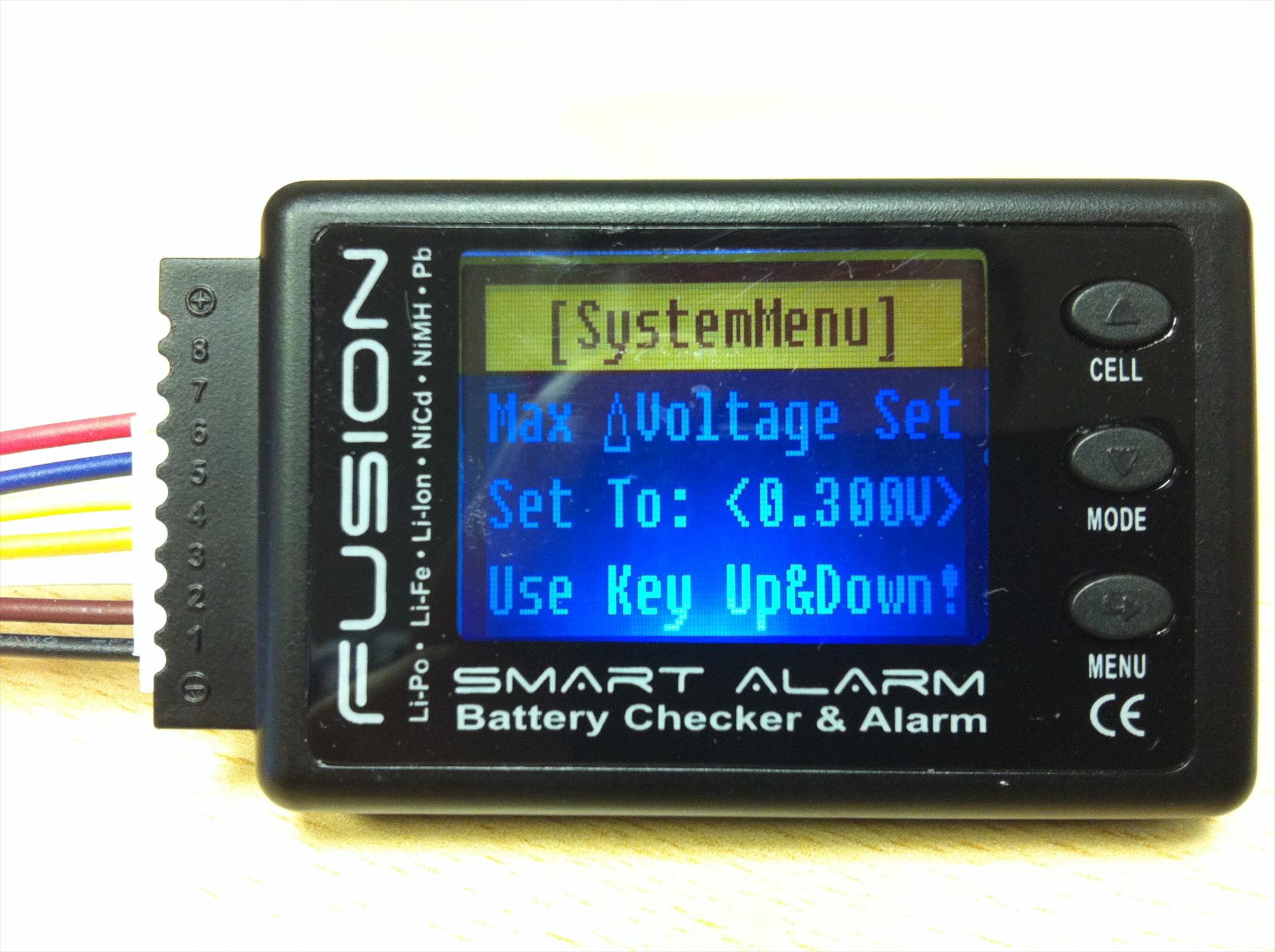 Smart Alarm Lithium Battery Checker & Alarm-5
