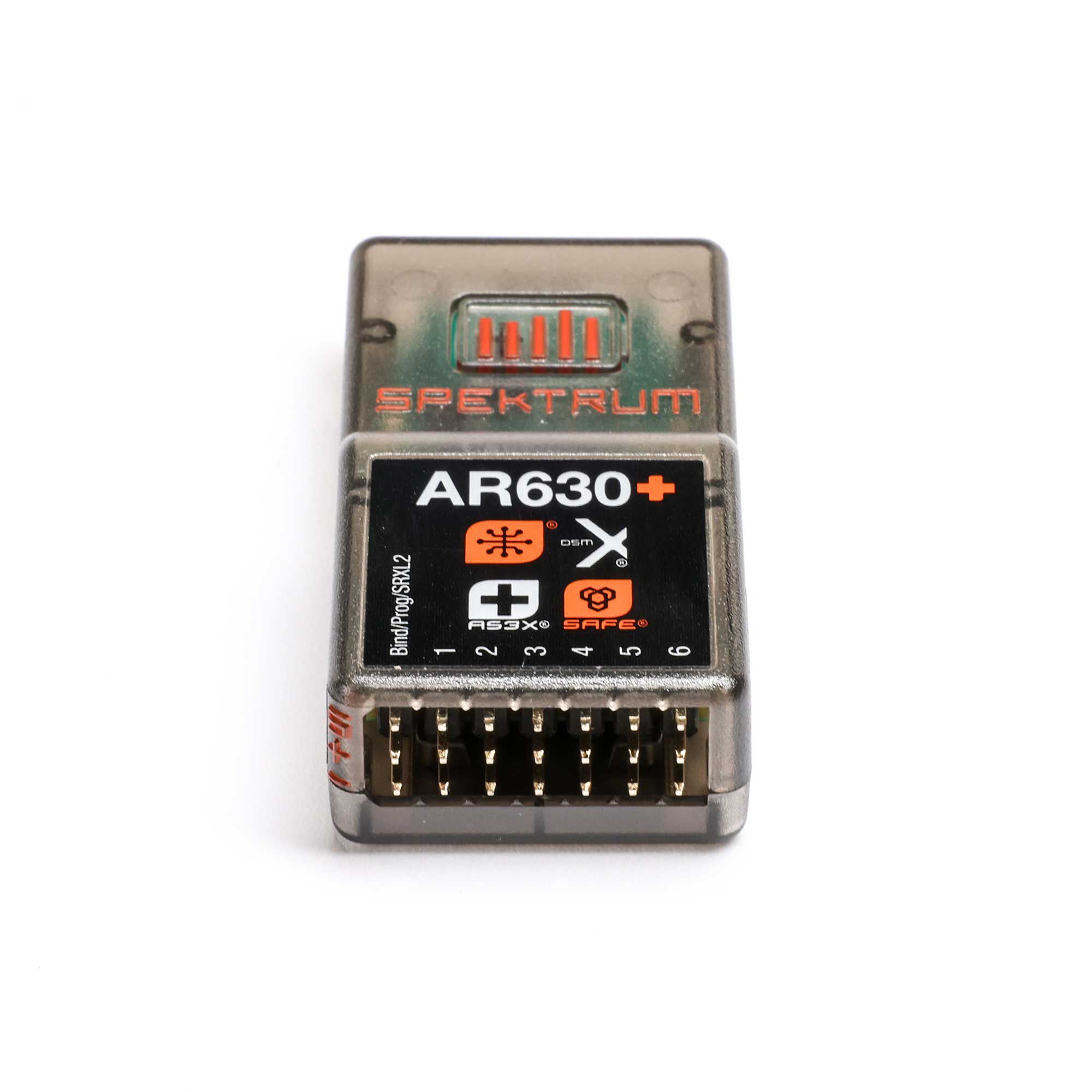 AR630+ DSMX 6-Channel AS3X+ & SAFE Receiver-2