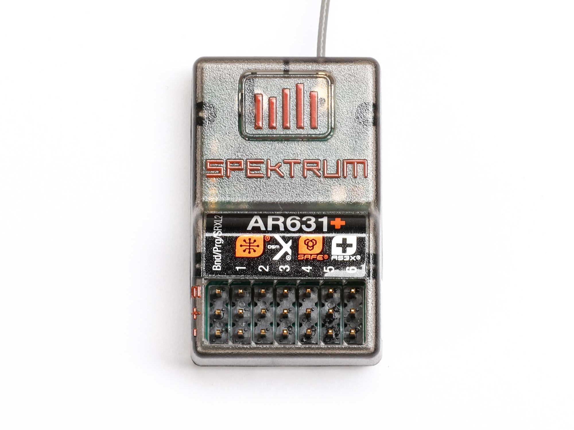 AR631+ DSMX 6-Channel AS3X+ & SAFE Receiver-3
