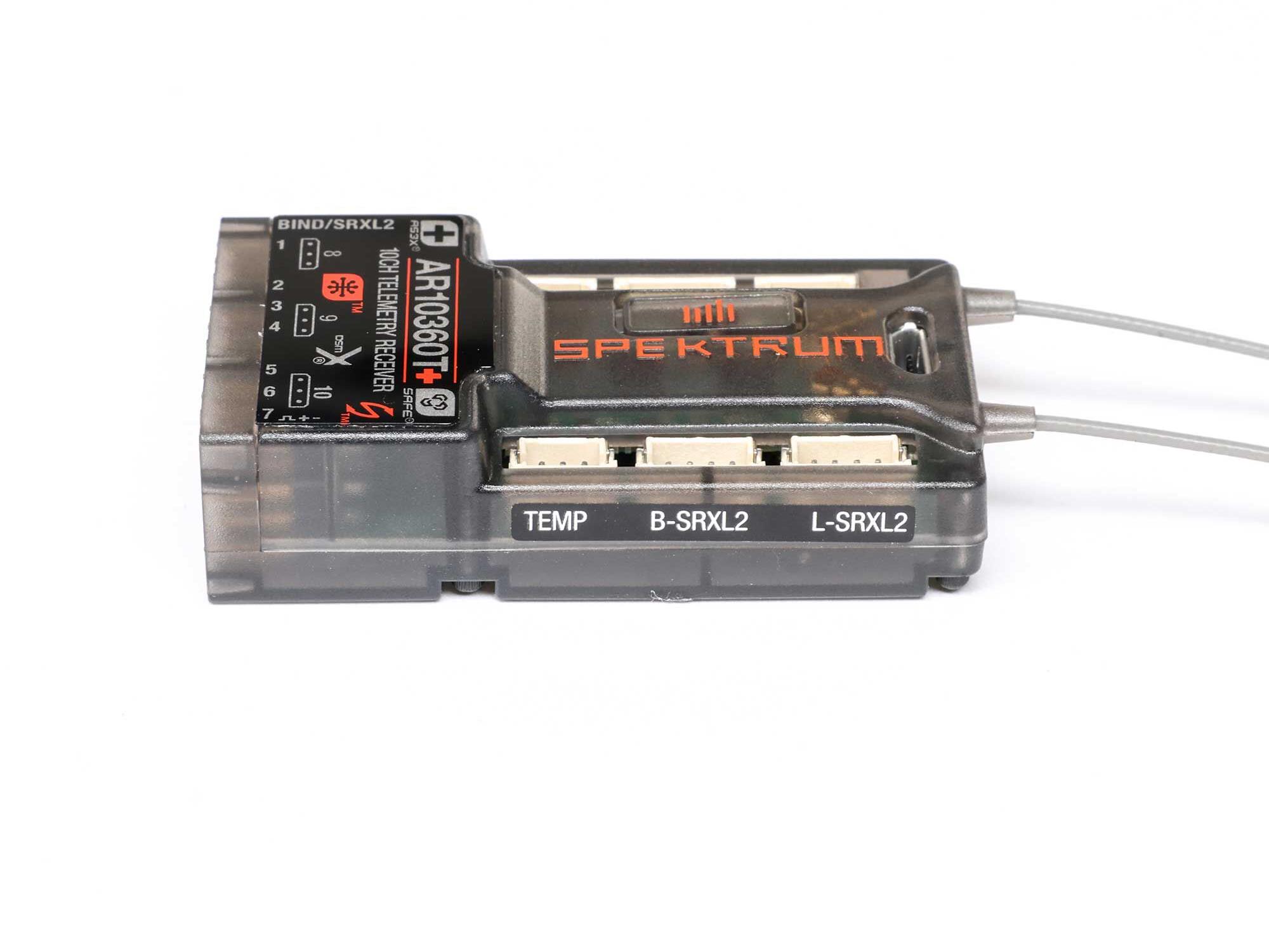 AR10360T+ DSMX 10-Channel AS3X+ & SAFE Telemetry Receiver-4