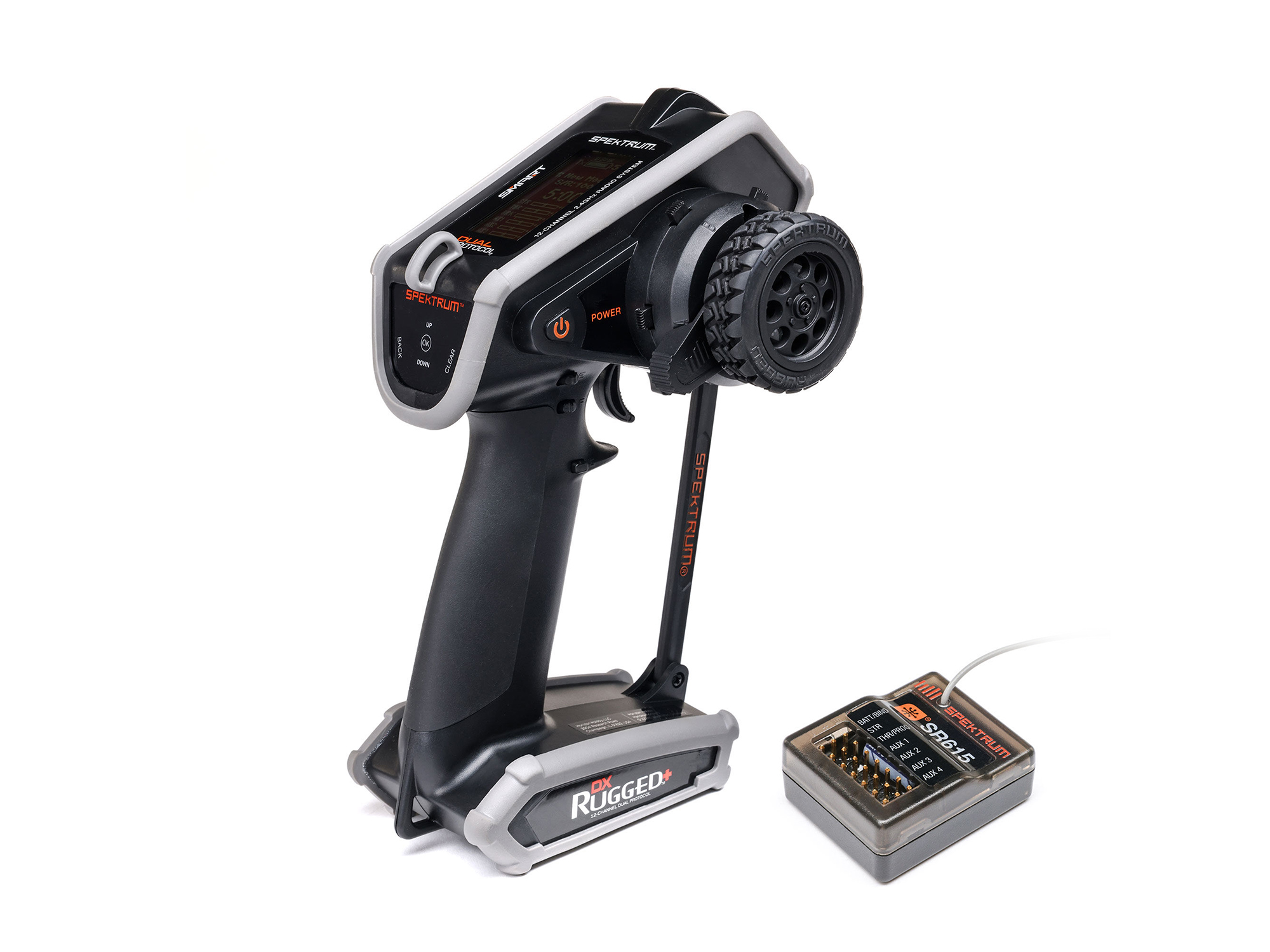 DX Rugged+ 12-Channel DSMR+ Transmitter with SR615 Receiver