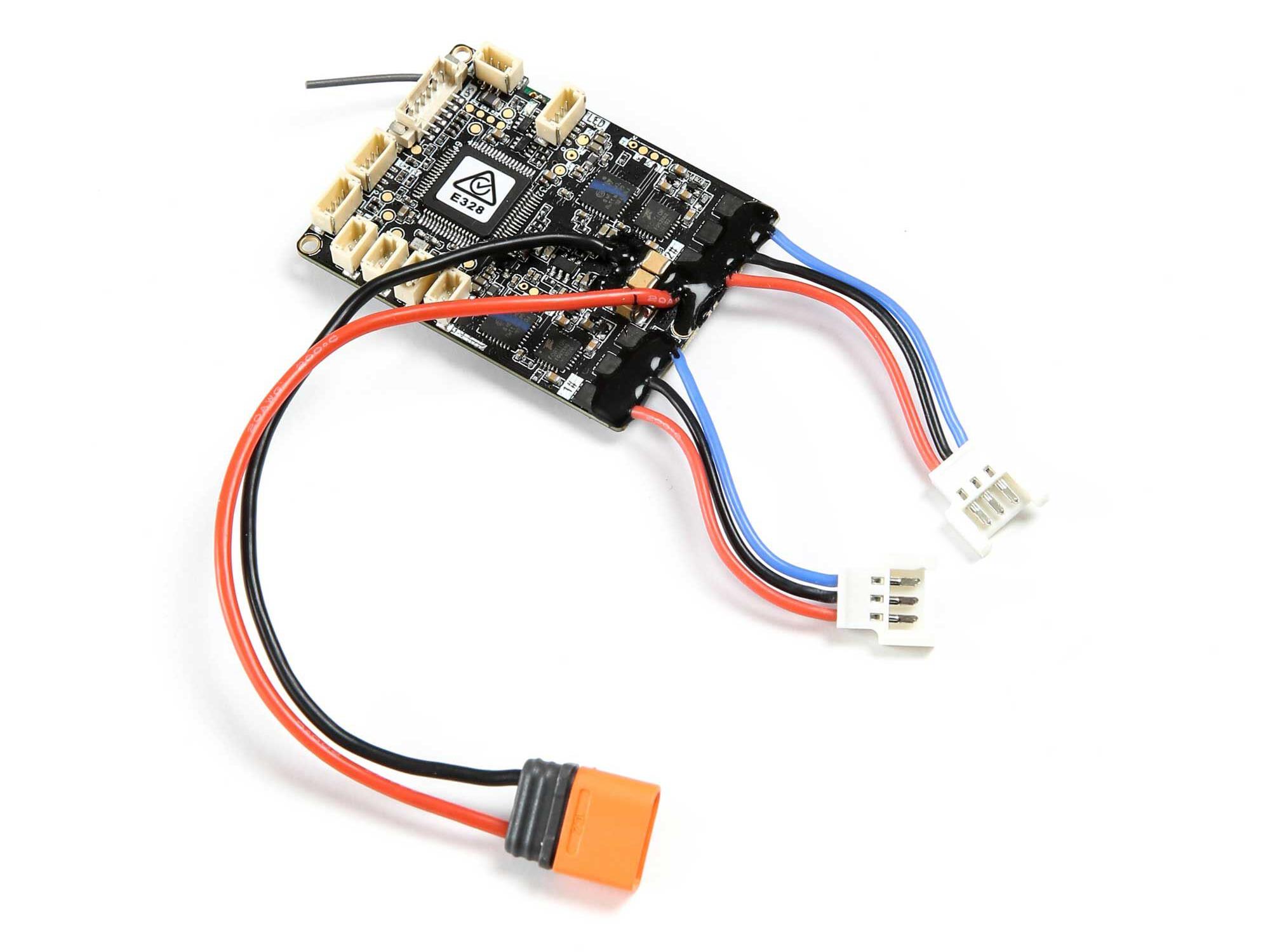 Flight Controller with AS3X/SAFE; UMX A-10 30mm-1