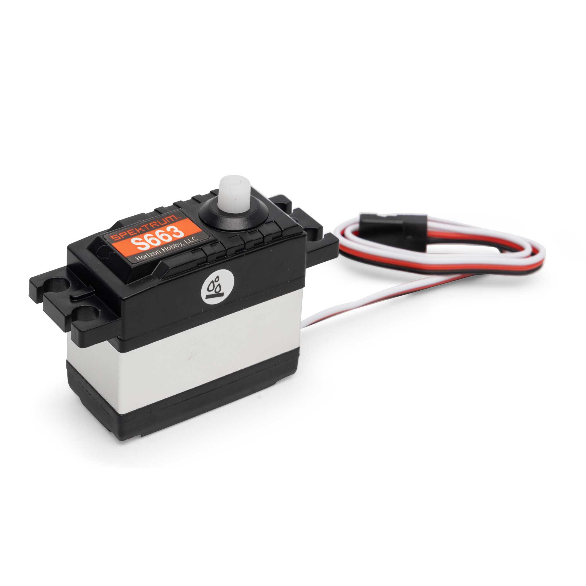 S663 Standard Waterproof Plastic Gear Servo, 25T