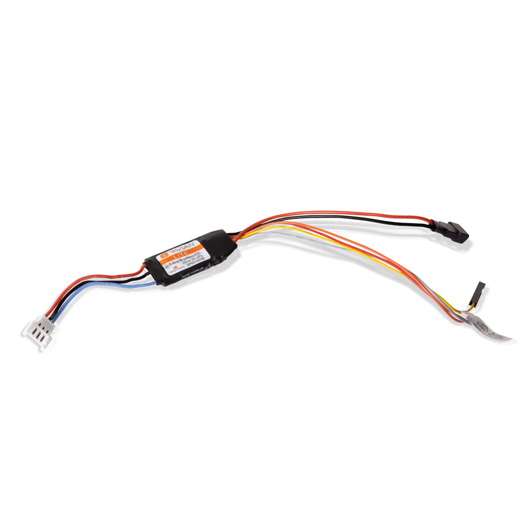 Avian 6-Amp Smart Lite BL ESC 2S-3S UMX 3-Pin