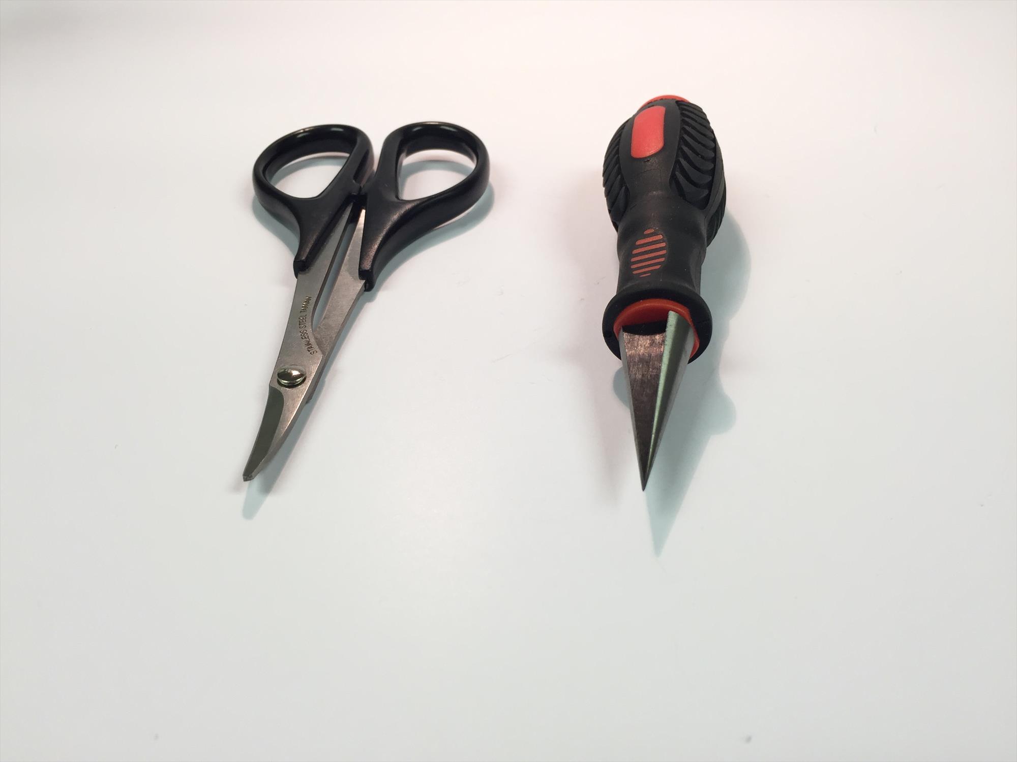 Body Reamer Conical & Curved Lexan Shears-2