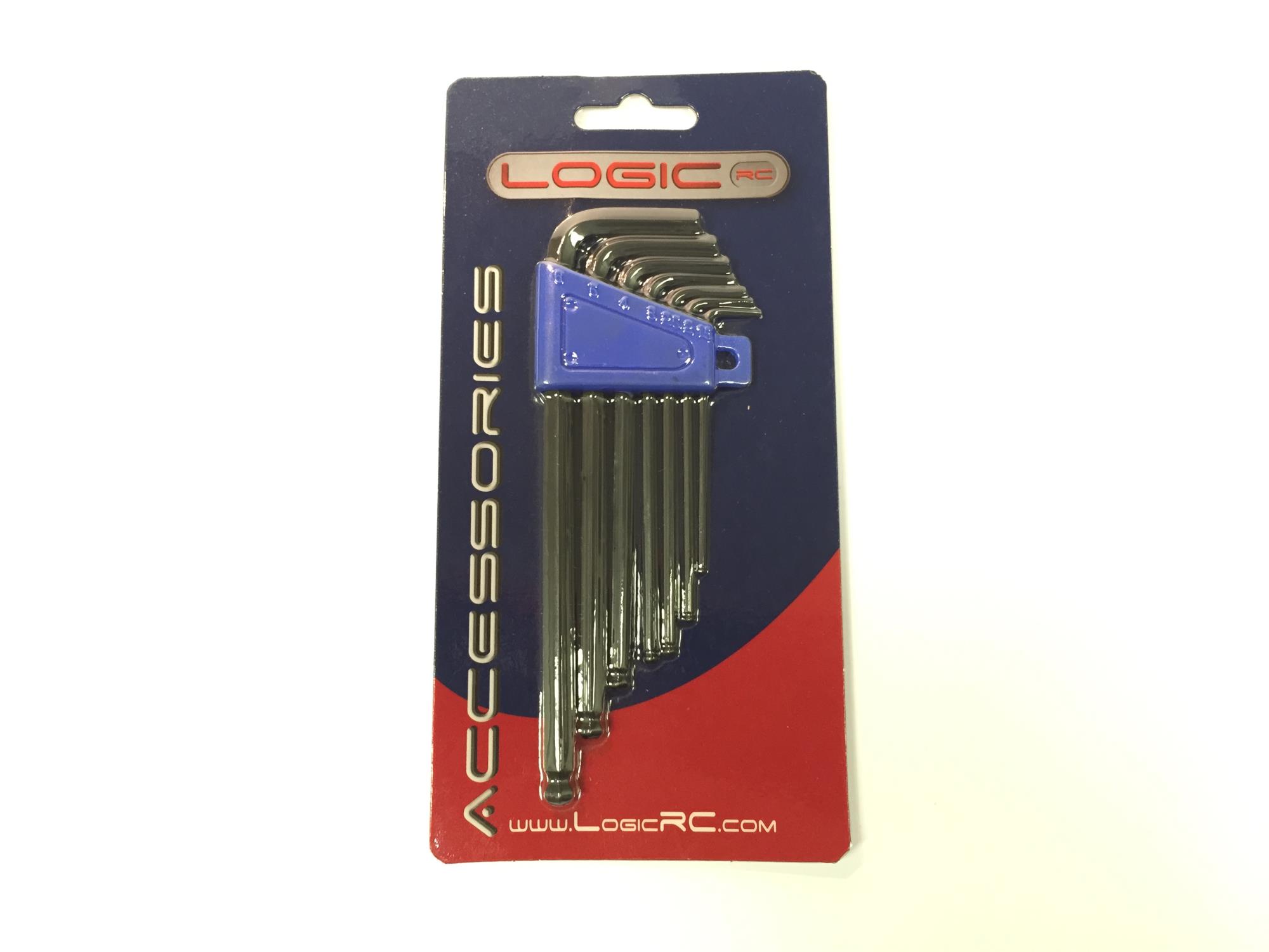 7pc Hex Ball Wrench Set - 1.5~6mm-2