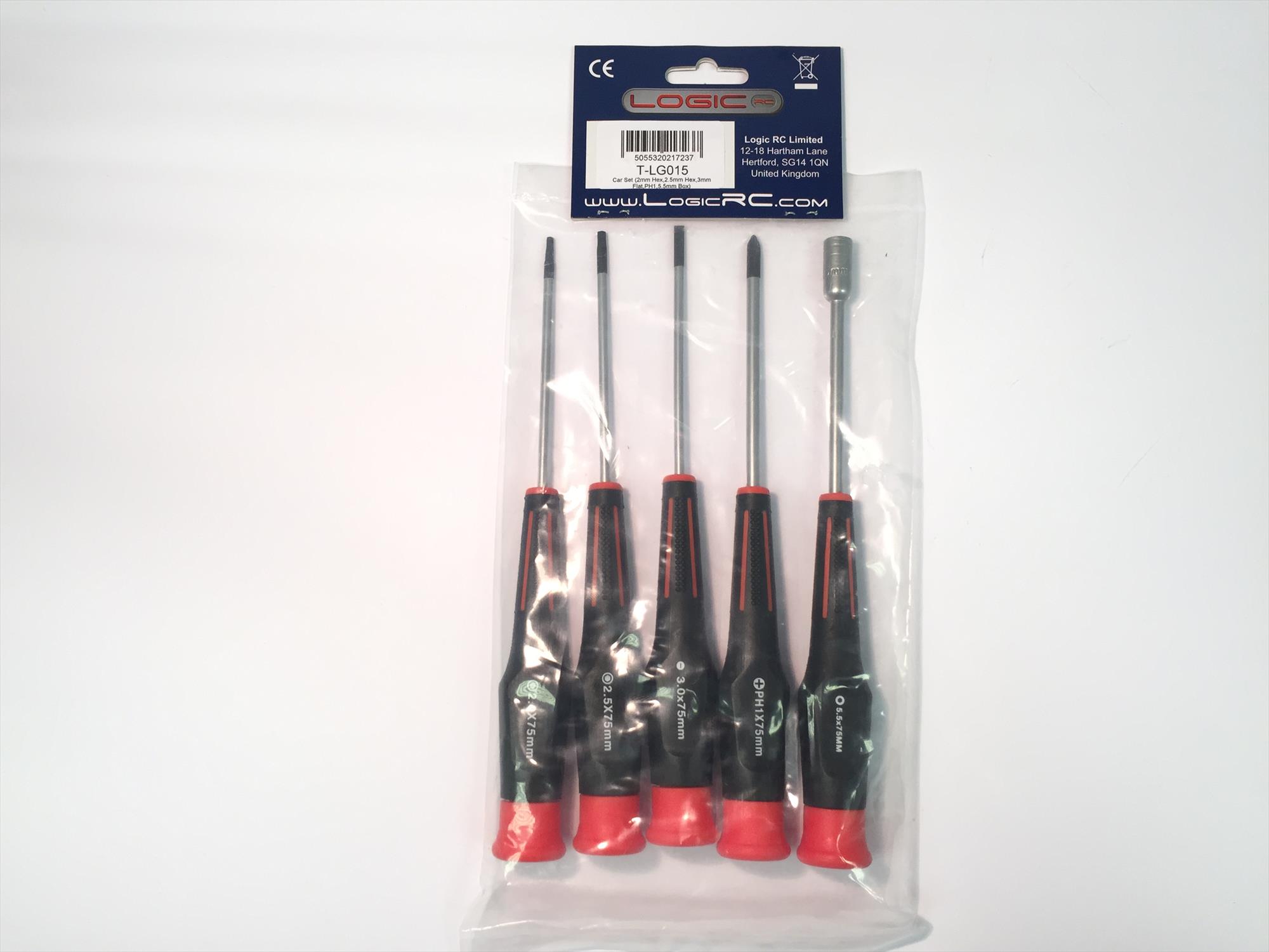 Car Set (2mm Hex,2.5mm Hex,3mm Flat,PH1,5.5mm Box)-3