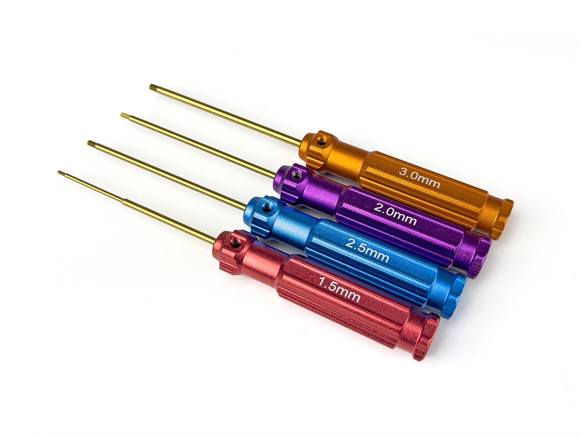 Hex Driver Set 1.5/2/2.5/3mm Coloured-2