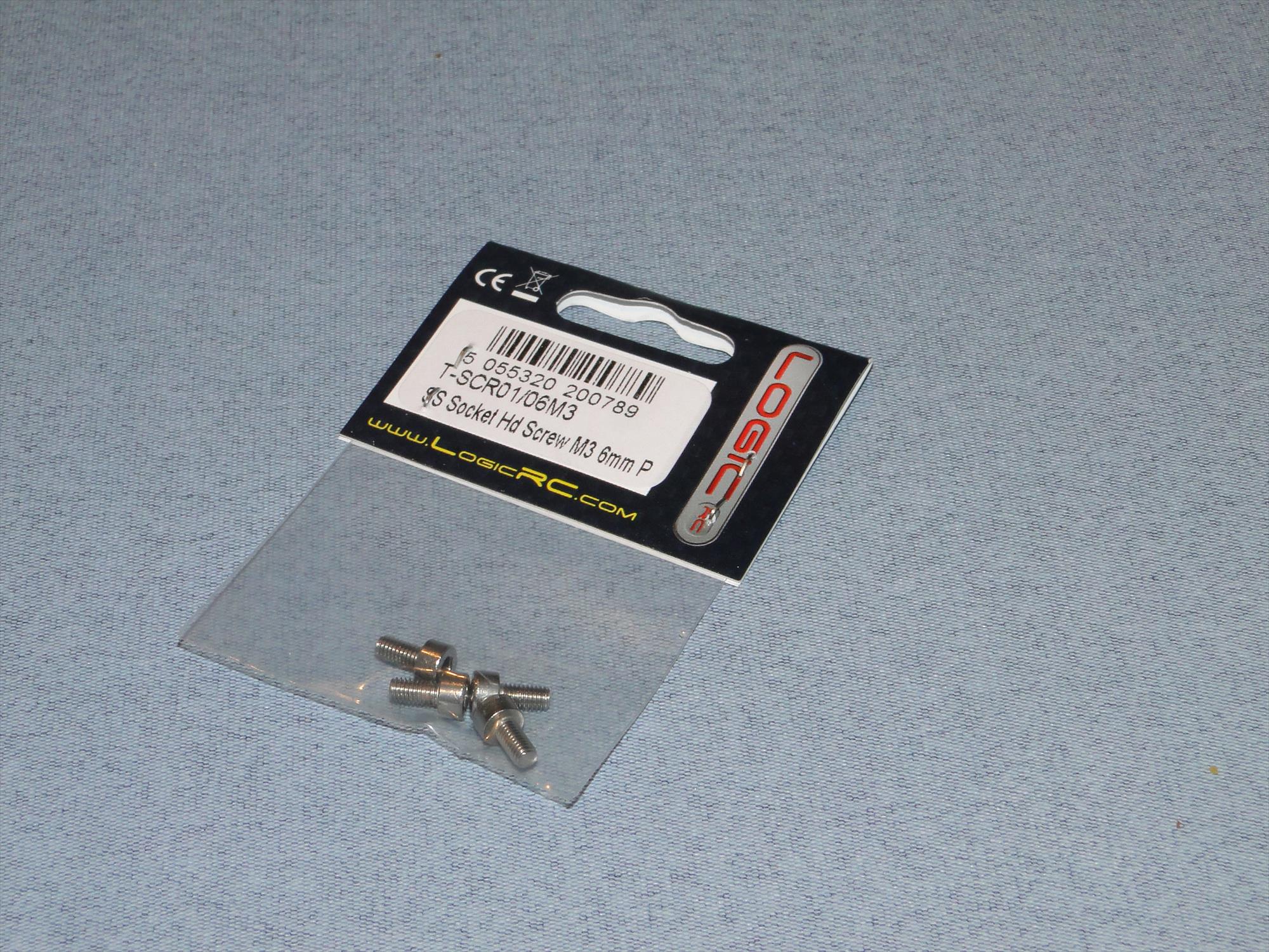 SS Socket Hd Screw M3 6mm Pk4-2