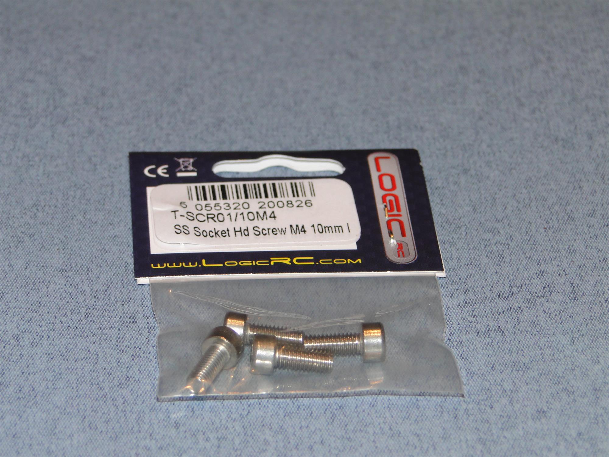 SS Socket Hd Screw M4 10mm Pk4-2
