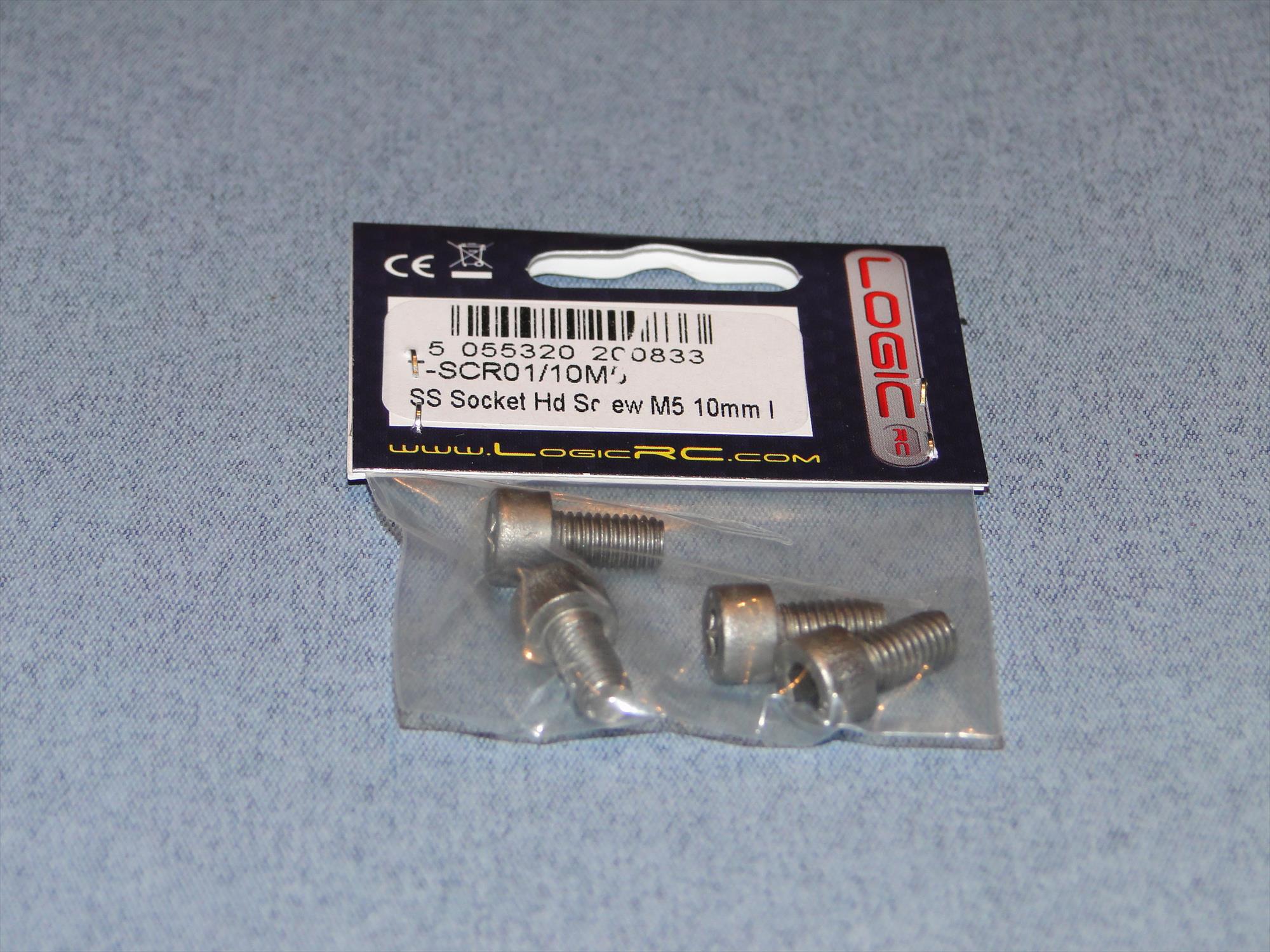 SS Socket Hd Screw M5 10mm Pk4-2