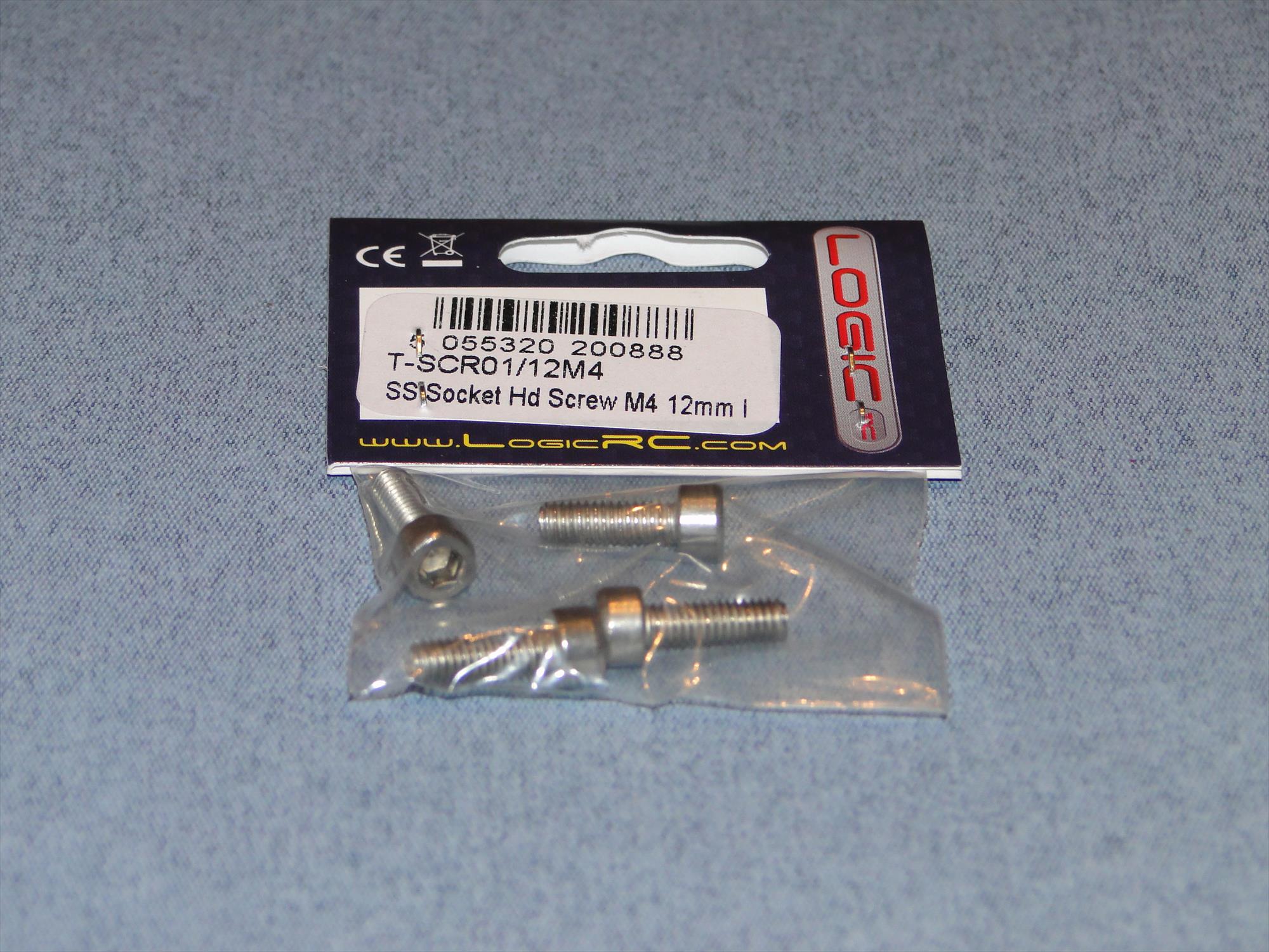 SS Socket Hd Screw M4 12mm Pk4-2