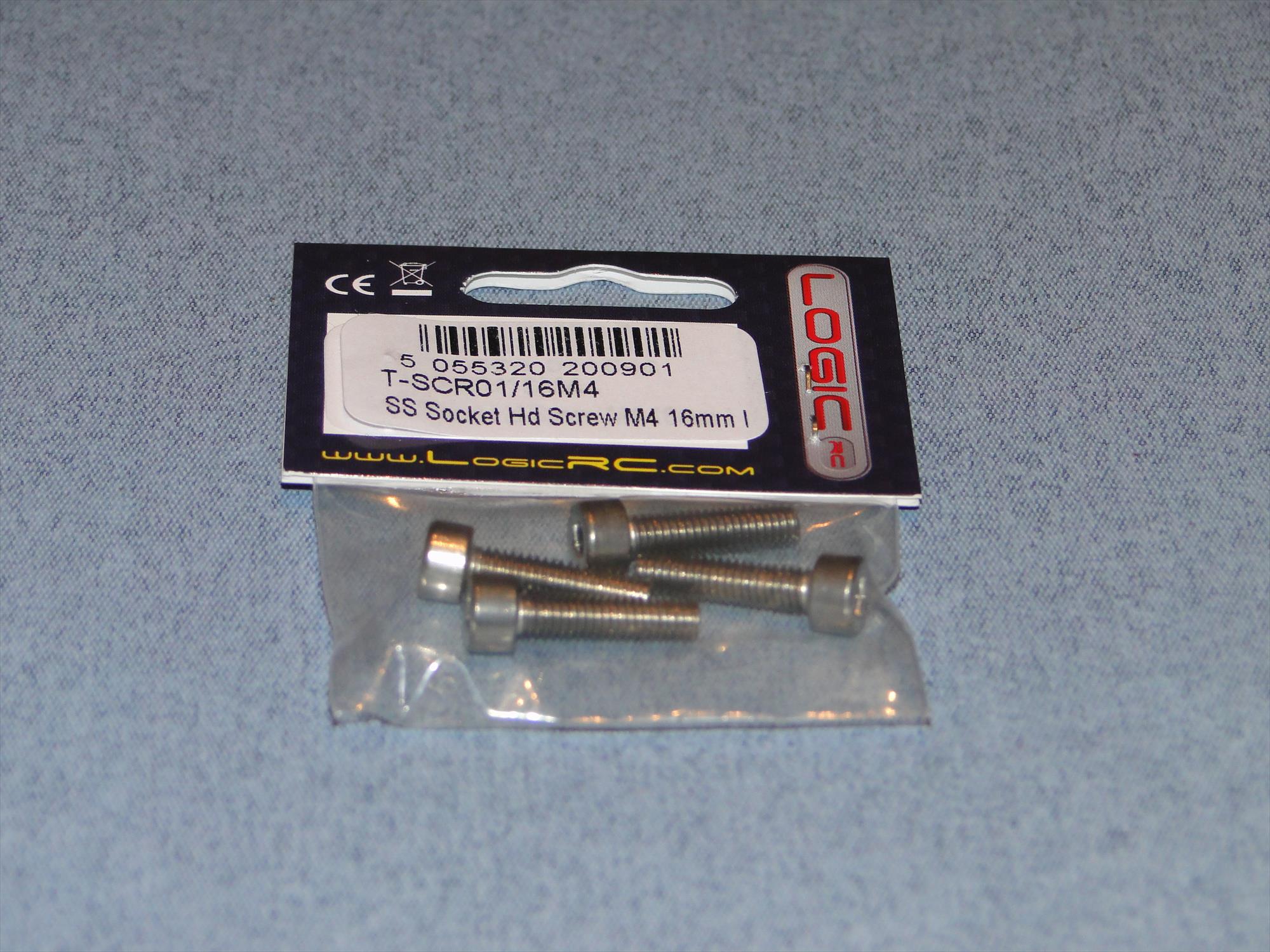 SS Socket Hd Screw M4 16mm Pk4-2