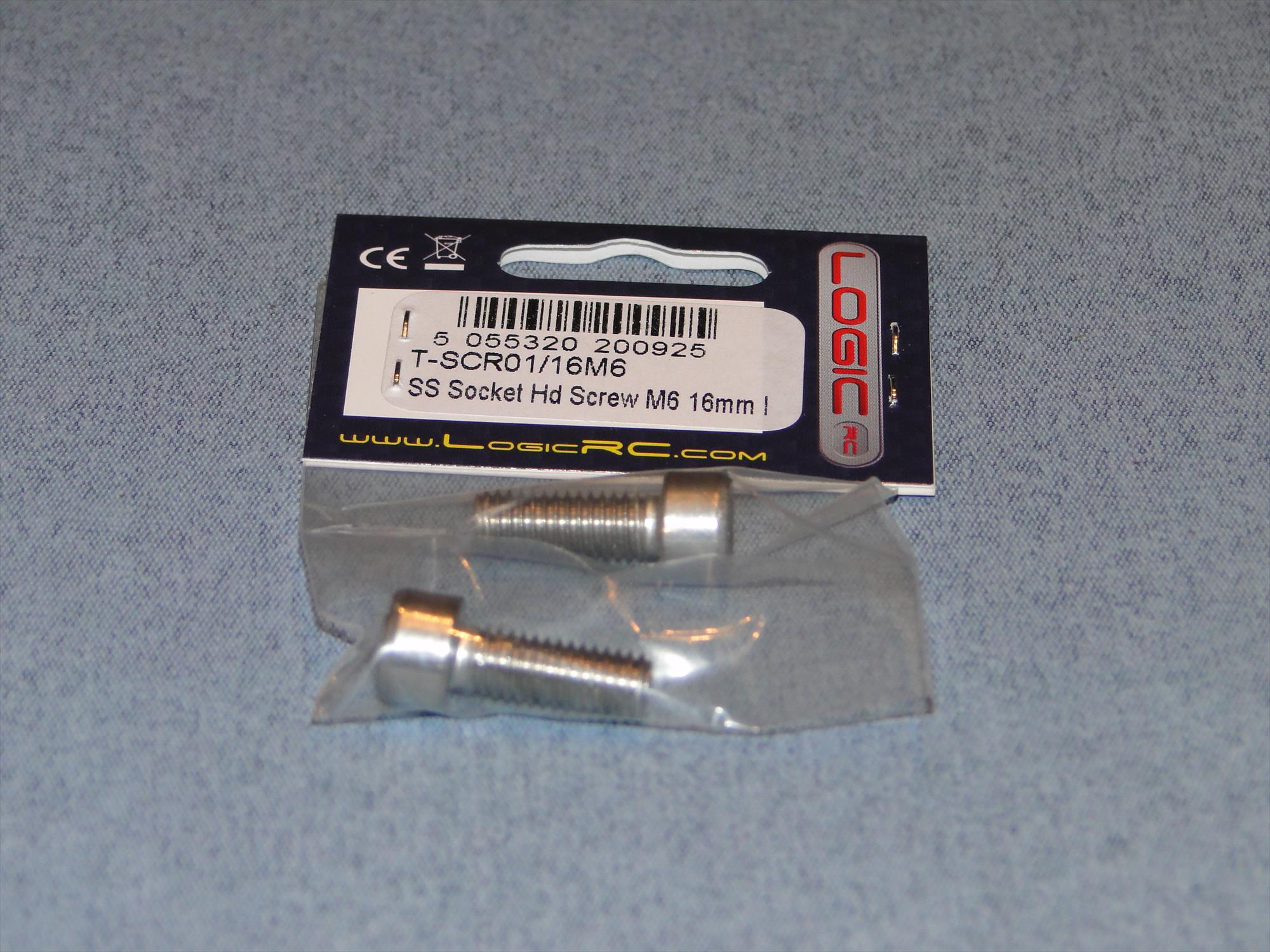 SS Socket Hd Screw M6 16mm Pk2-2
