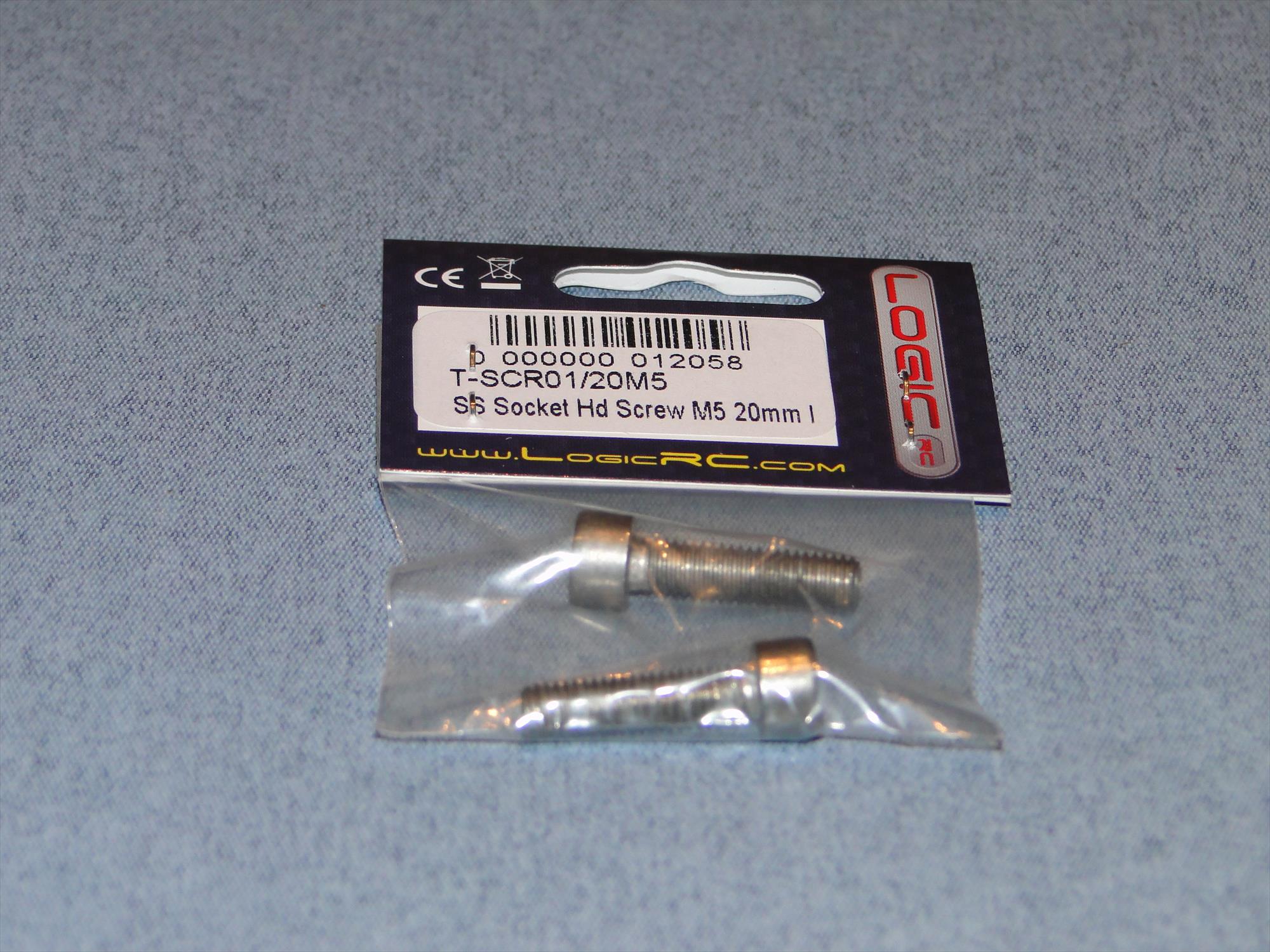 SS Socket Hd Screw M5 20mm Pk2-2