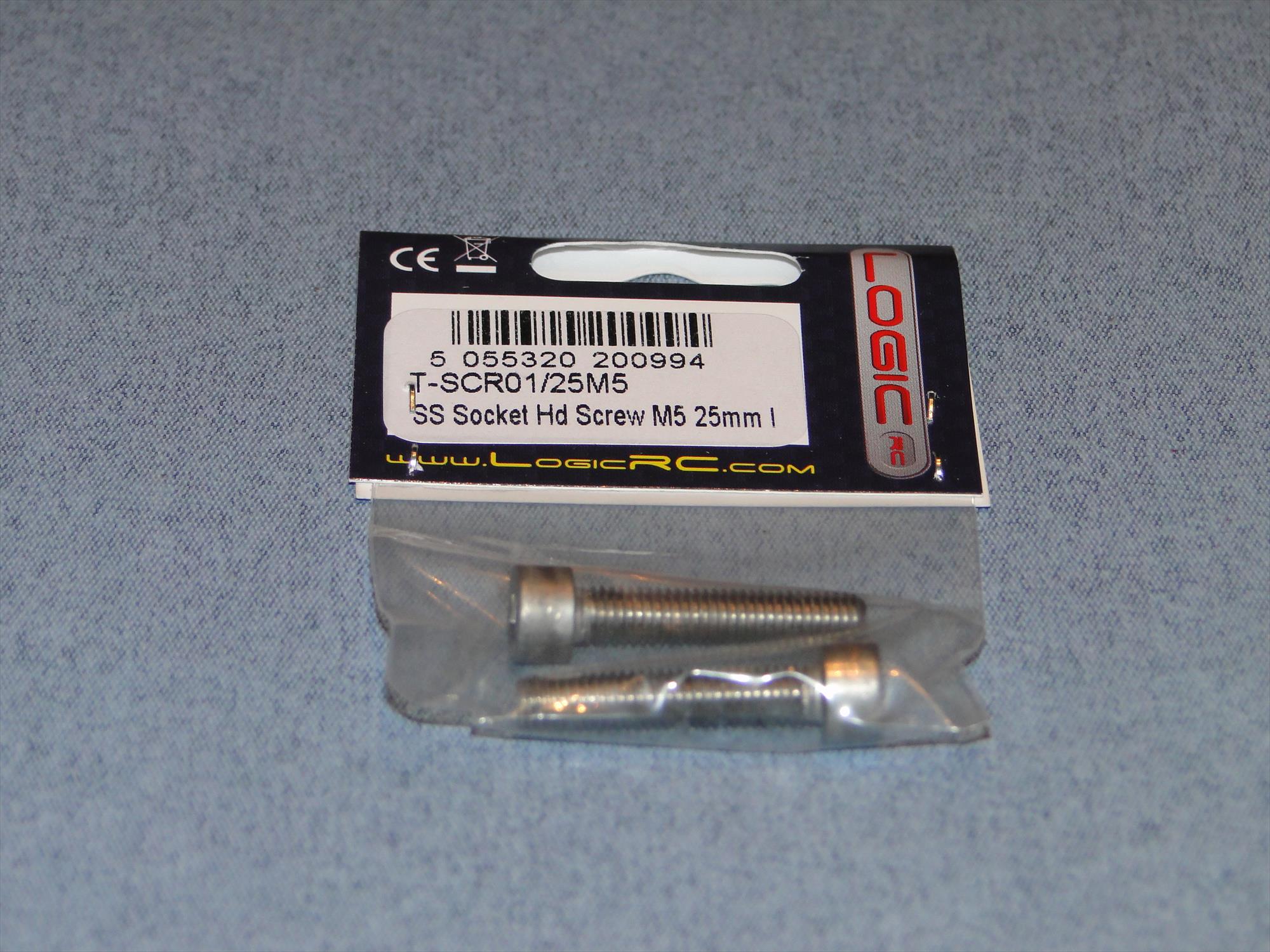 SS Socket Hd Screw M5 25mm Pk2-2