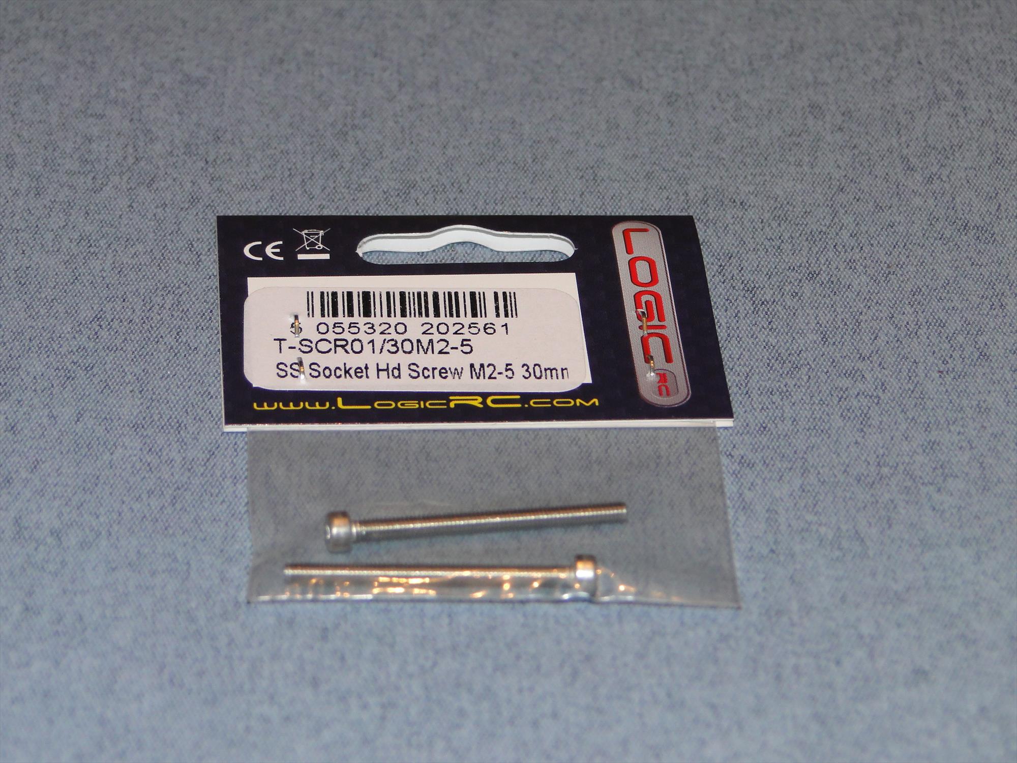 SS Socket Hd Screw M2.5 30mm Pk2-2