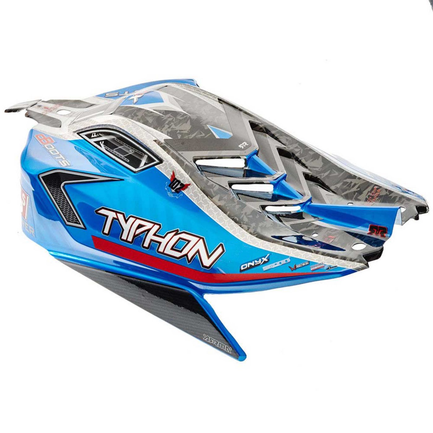 Body Blue Painted W/Decals Typhon 6S BLX-2