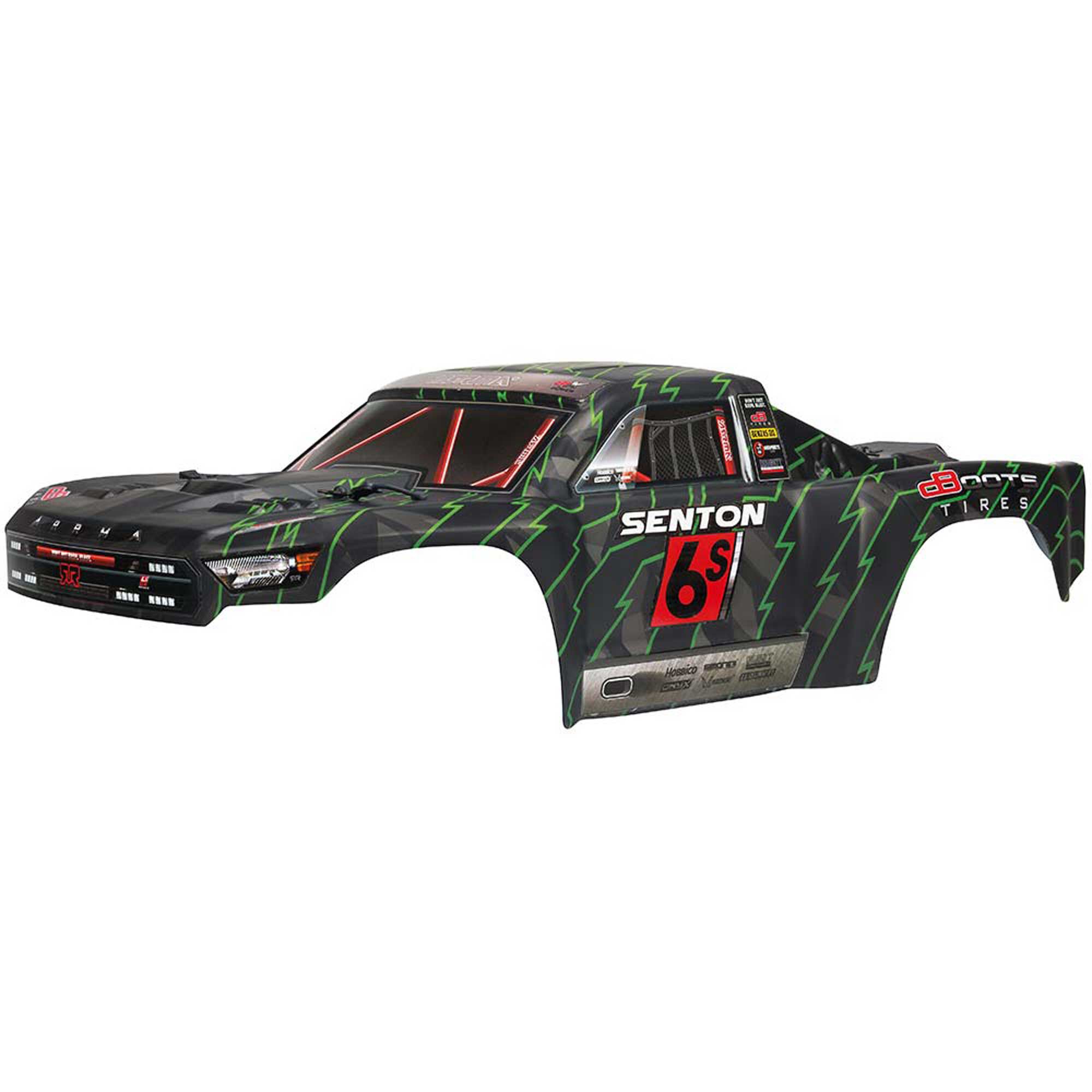 SENTON 6S BLX Painted Body Black/Green