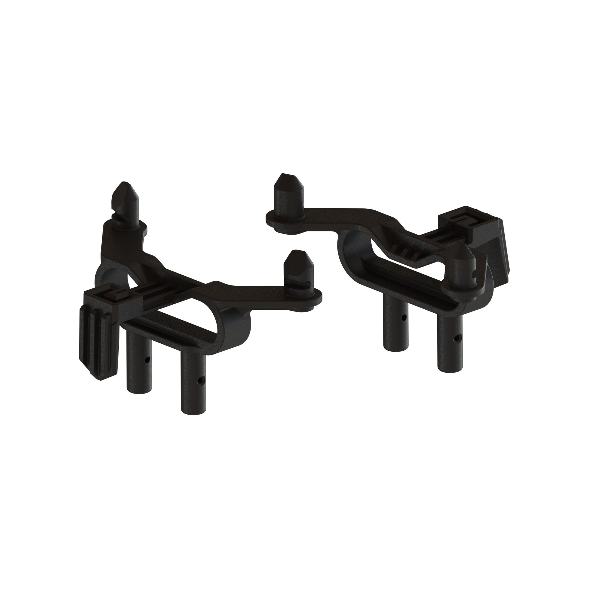 Front & Rear Body Mount Set: BIG ROCK