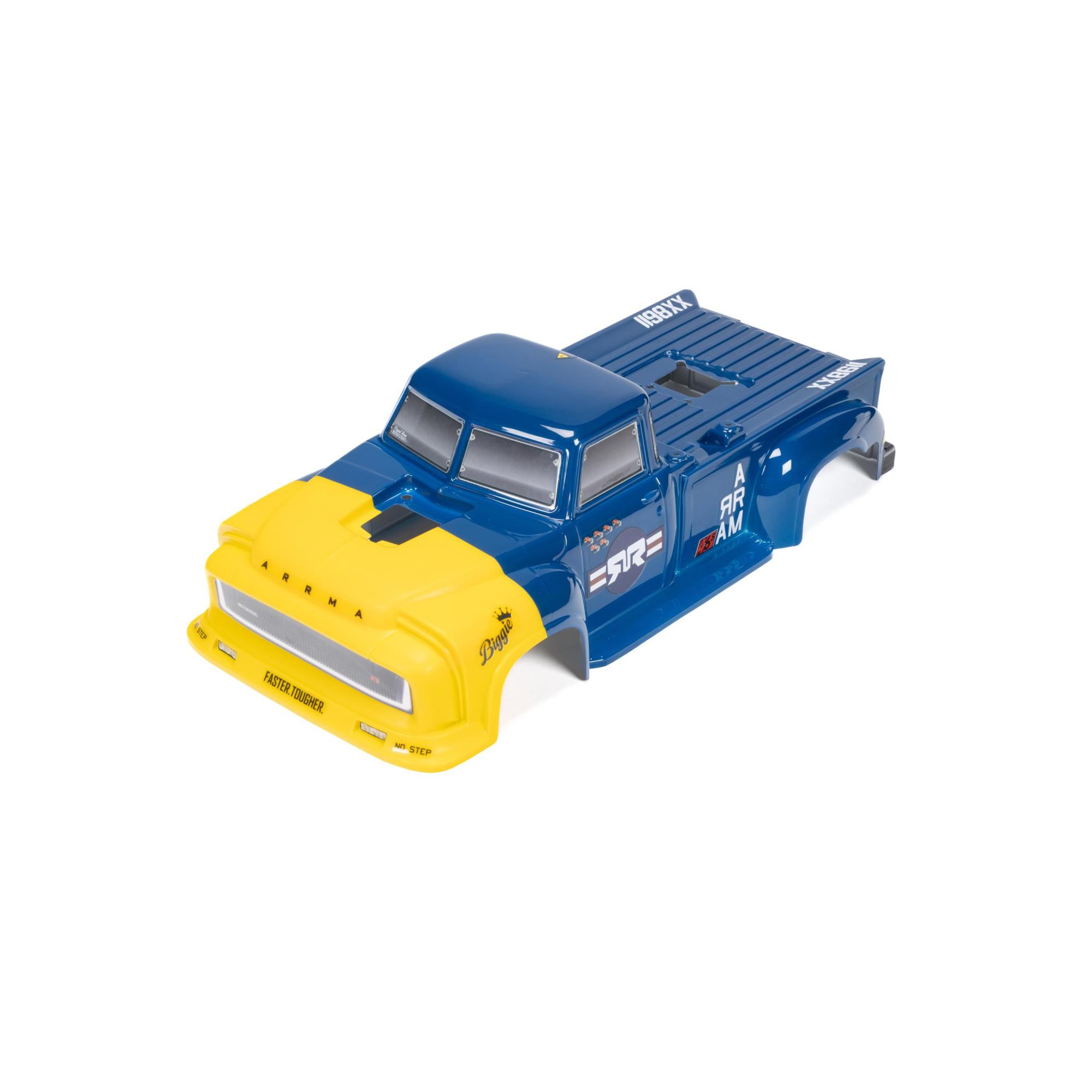 1/8 Painted Body with Decals, Blue: NOTORIOUS 6S BLX V6