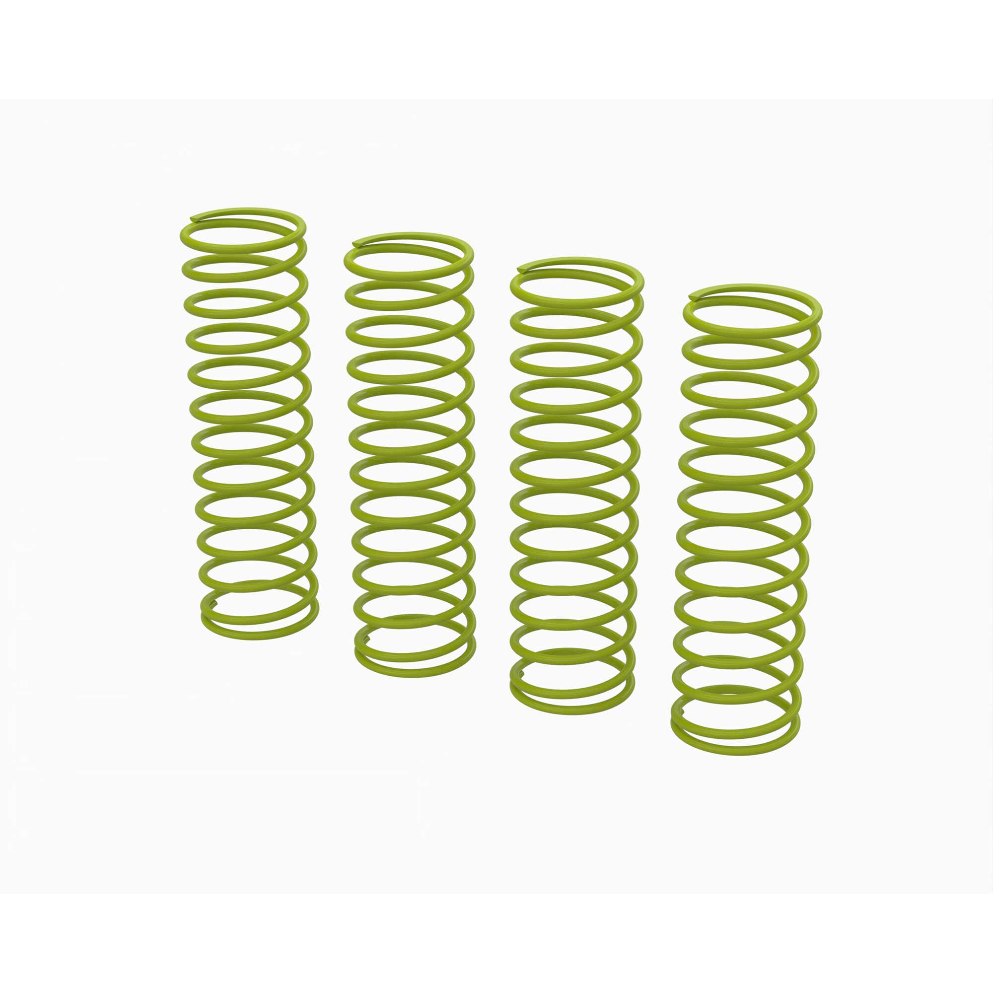 Shock Spring Set E, 0.50N/mm, Yellow (4): GROM