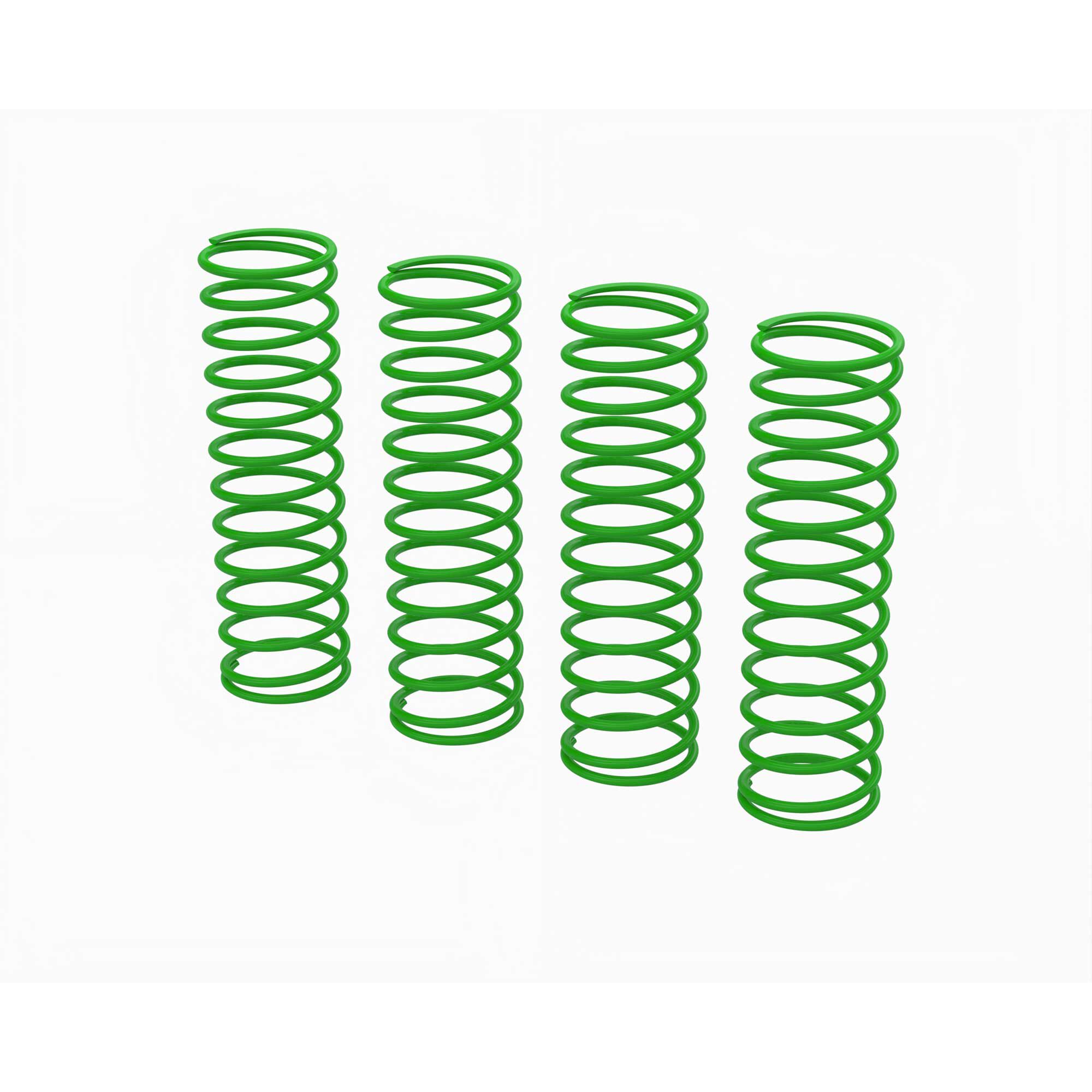 Shock Spring Set E, 0.50N/mm, Green (4): GROM