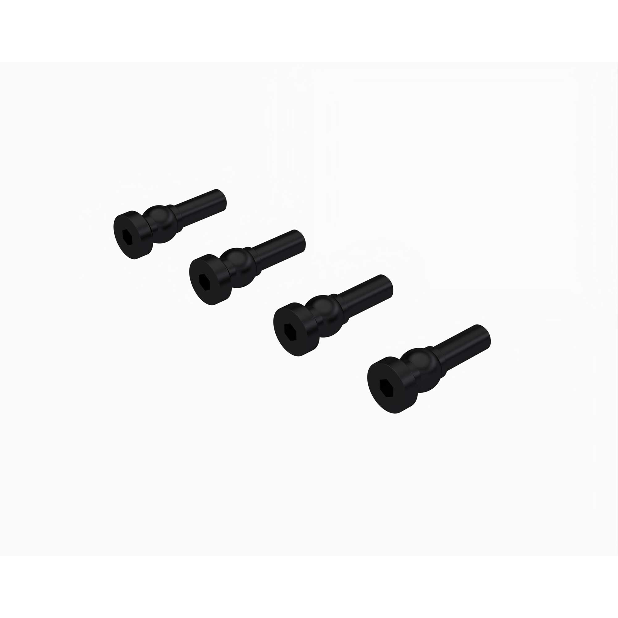 M3 Shock Screw Set (4): MT GROM