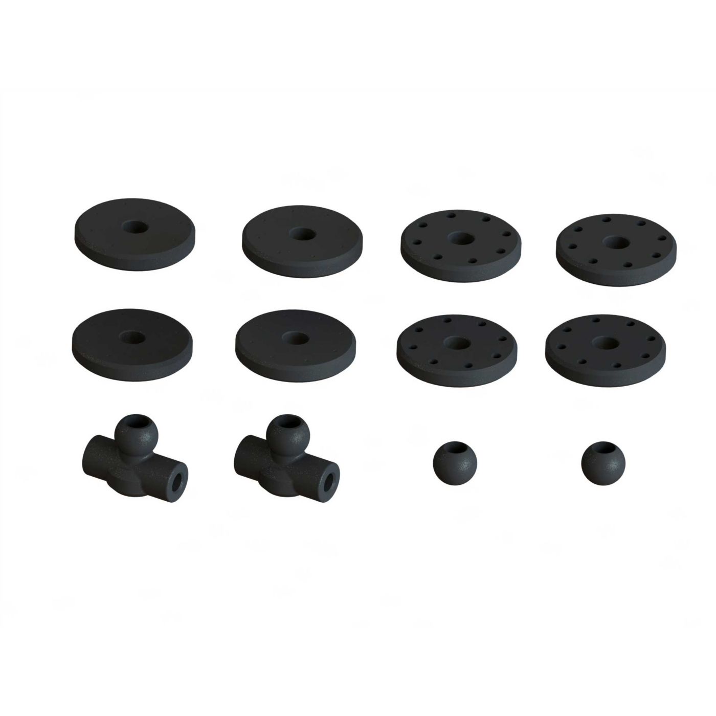 Shock Set Bore:16mm, Length:87mm Oil:2000cSt (Infraction Rr)-2